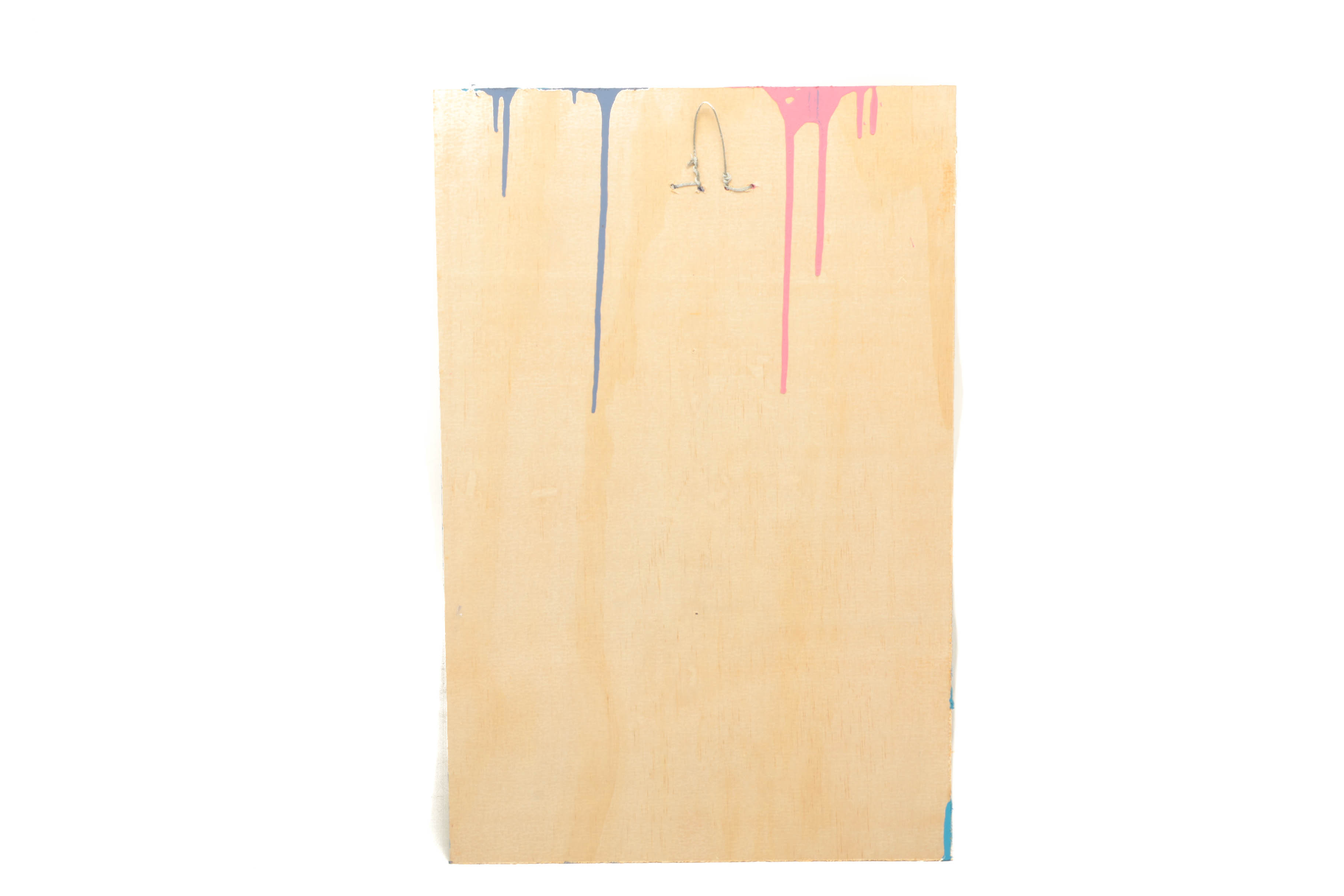 Steve Keene Original Acrylic Painting on Board "The Free Wheelin Bob Dylan"