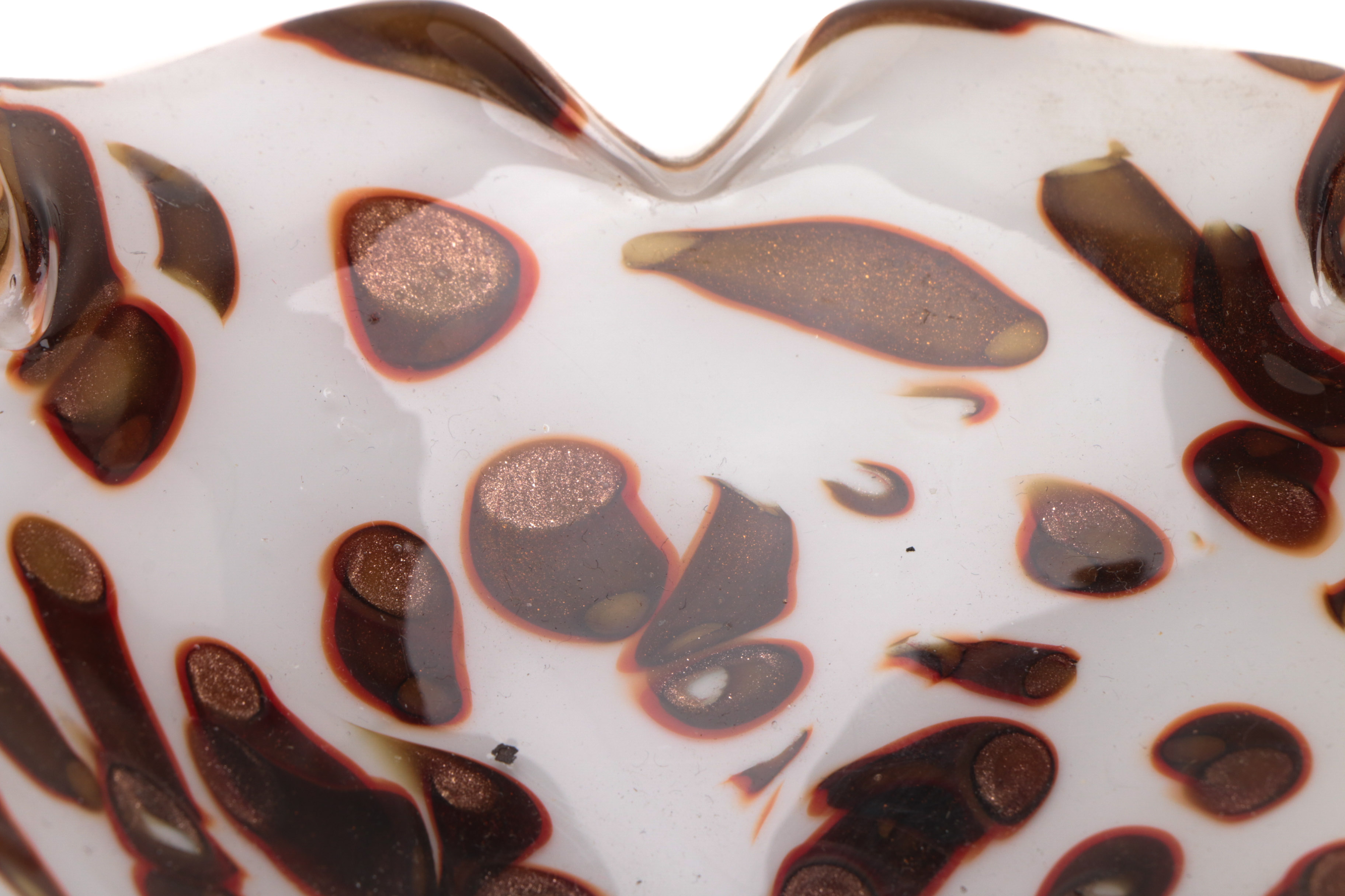 Murano Style Glass Bowl