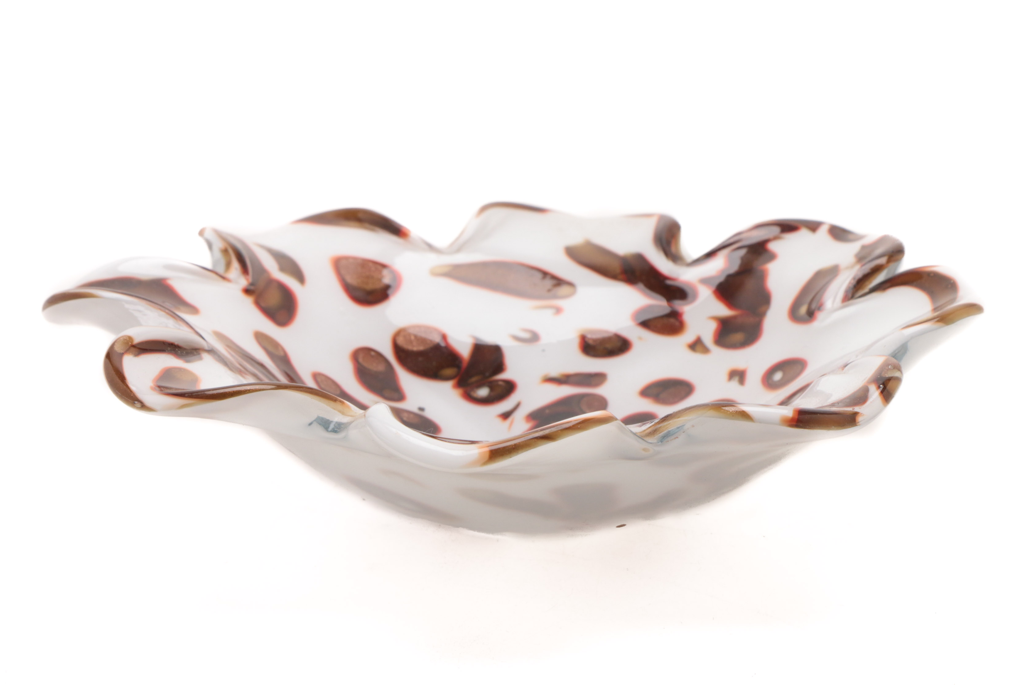 Murano Style Glass Bowl