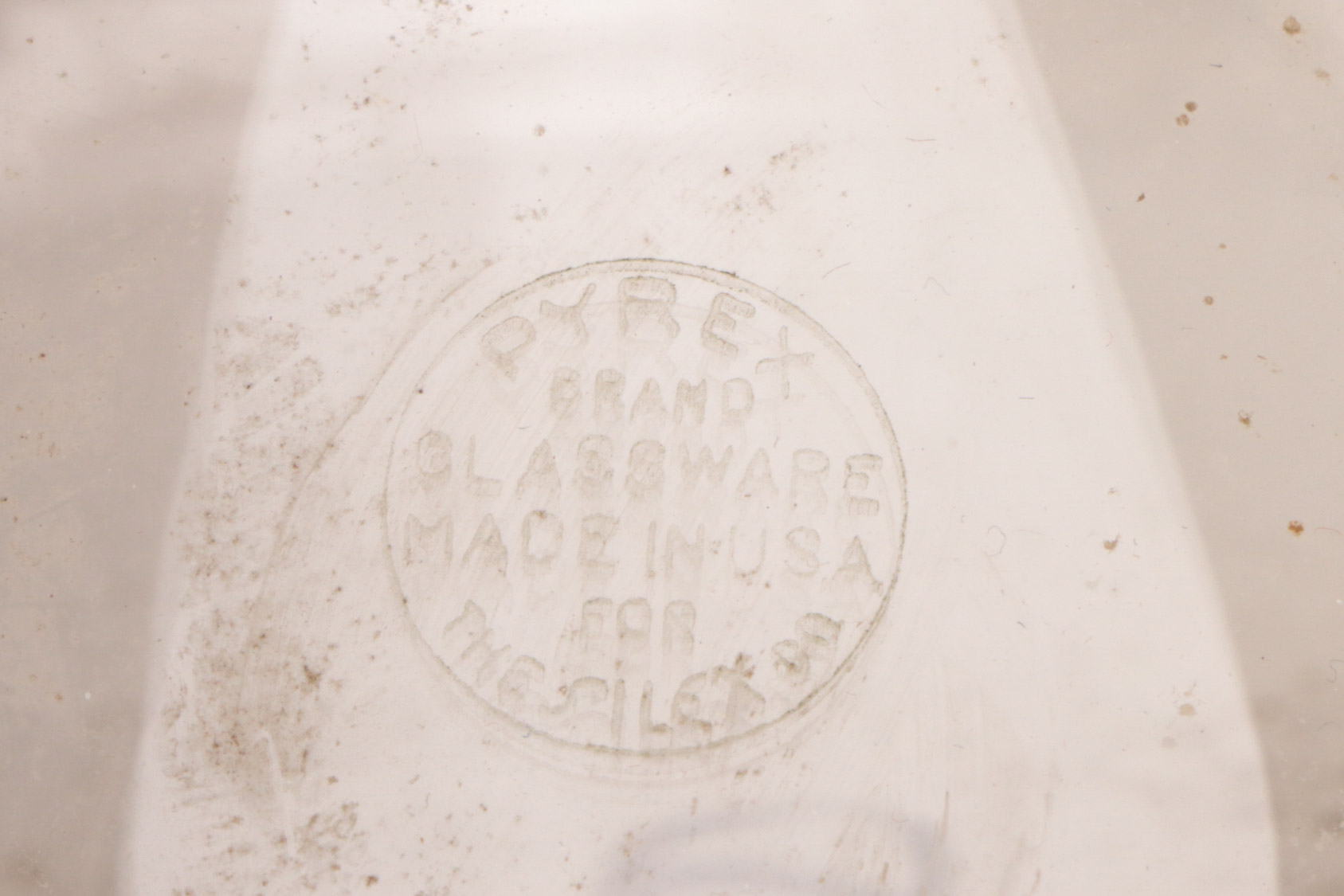 Vintage Glass Bell Jar with Beakers, Flasks and Pipettes