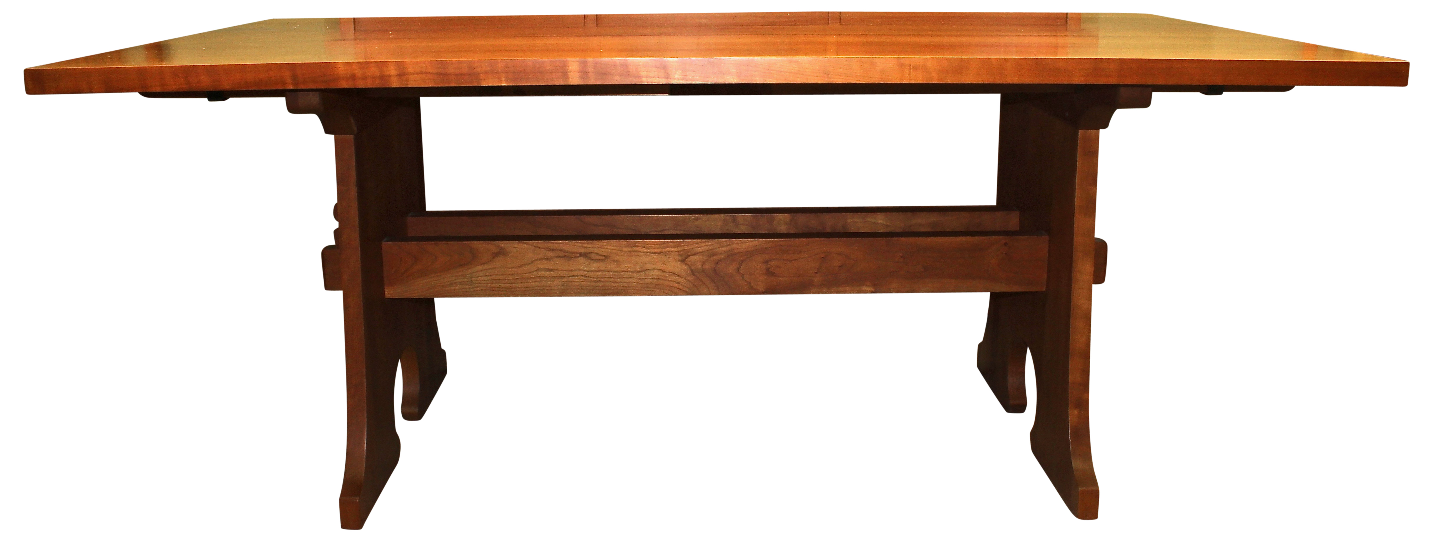 Stickley Mission Style Cherry Dining Table with Eight Chairs