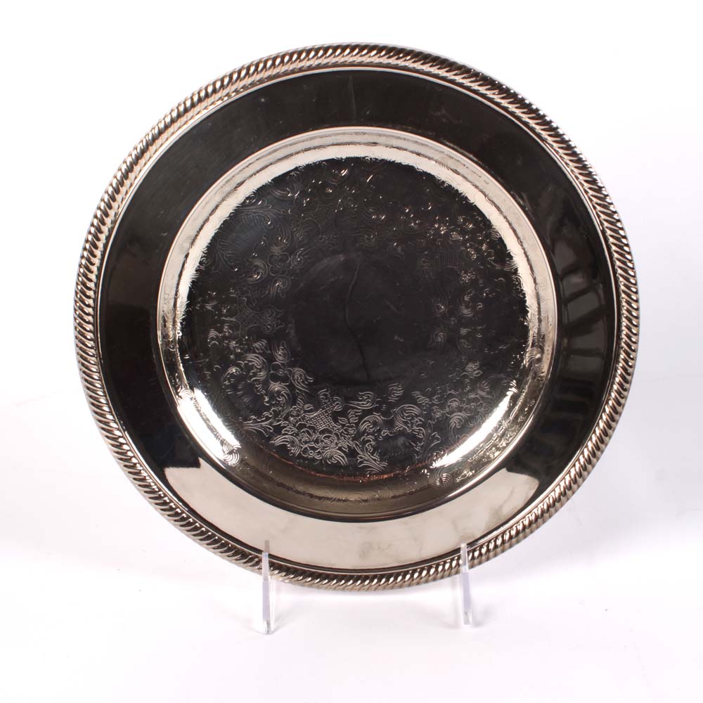 Plated Silver Serveware featuring W.M. Rogers