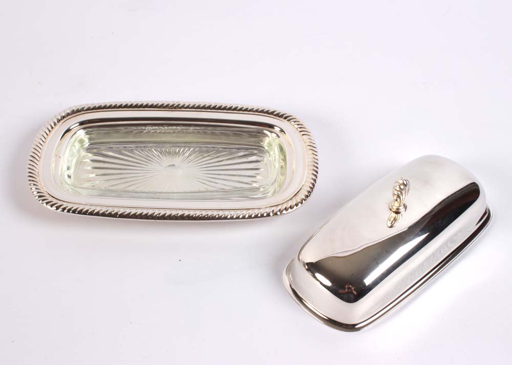 Plated Silver Serveware featuring W.M. Rogers