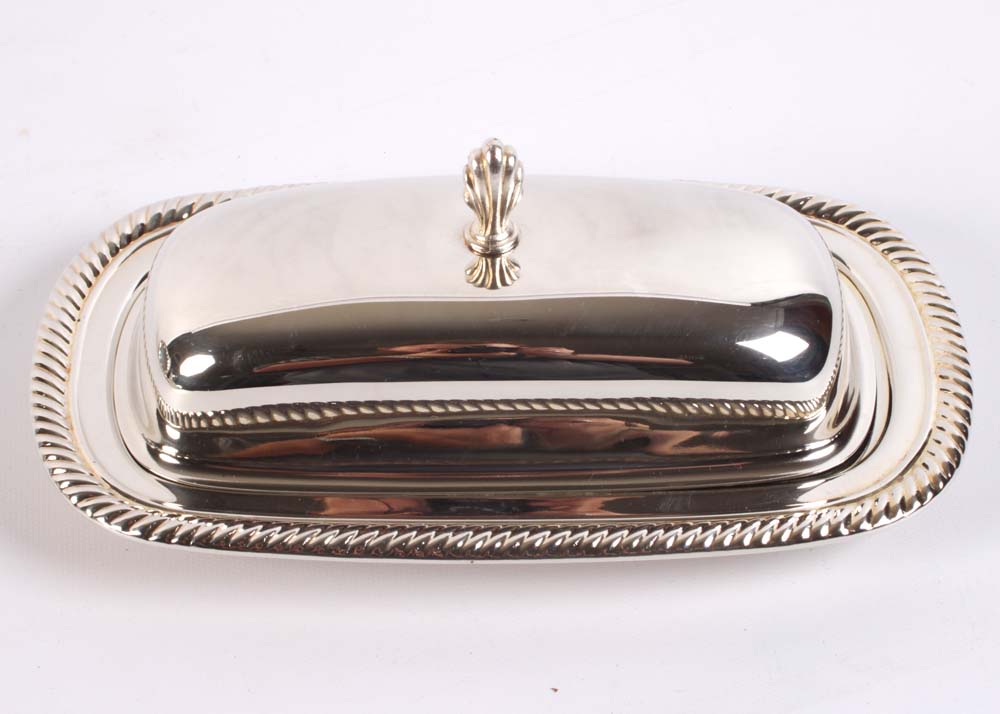 Plated Silver Serveware featuring W.M. Rogers