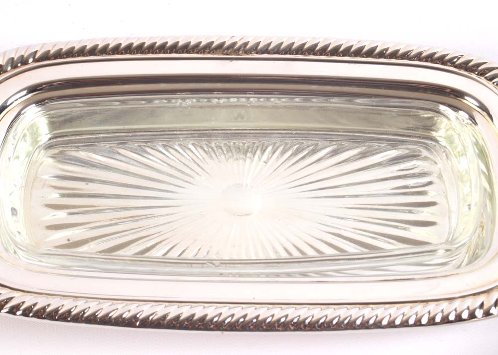 Plated Silver Serveware featuring W.M. Rogers