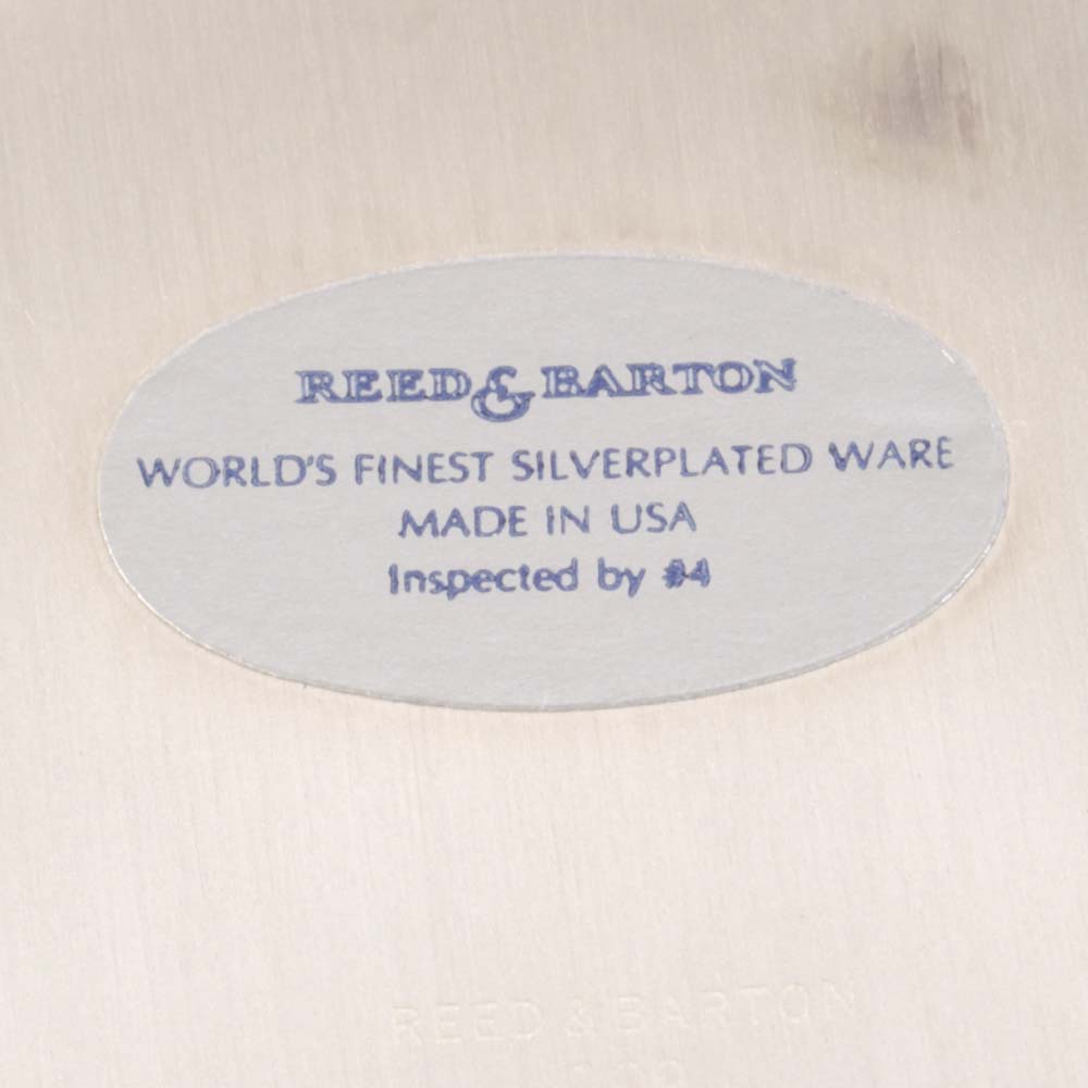 Plated Silver Serveware and Trays featuring Reed & Barton