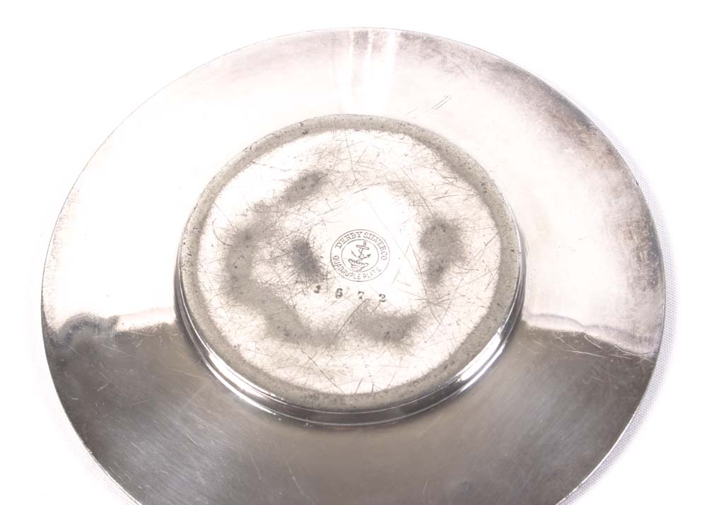 Plated Silver Serveware and Trays featuring Reed & Barton