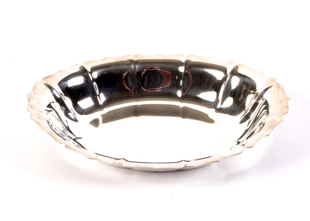 Plated Silver Serveware and Trays featuring Reed & Barton