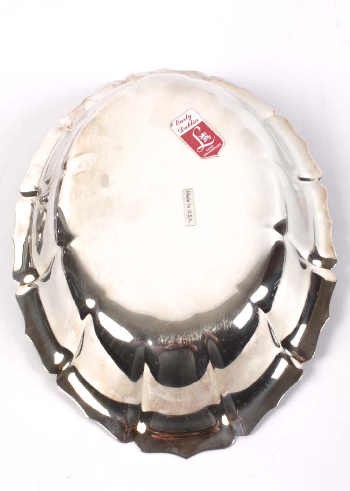 Plated Silver Serveware and Trays featuring Reed & Barton