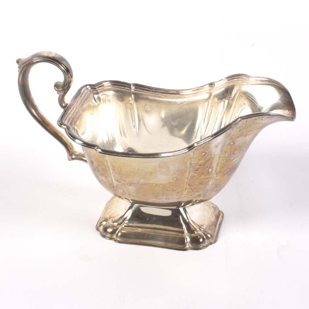 Plated Silver Serveware and Trays featuring Reed & Barton