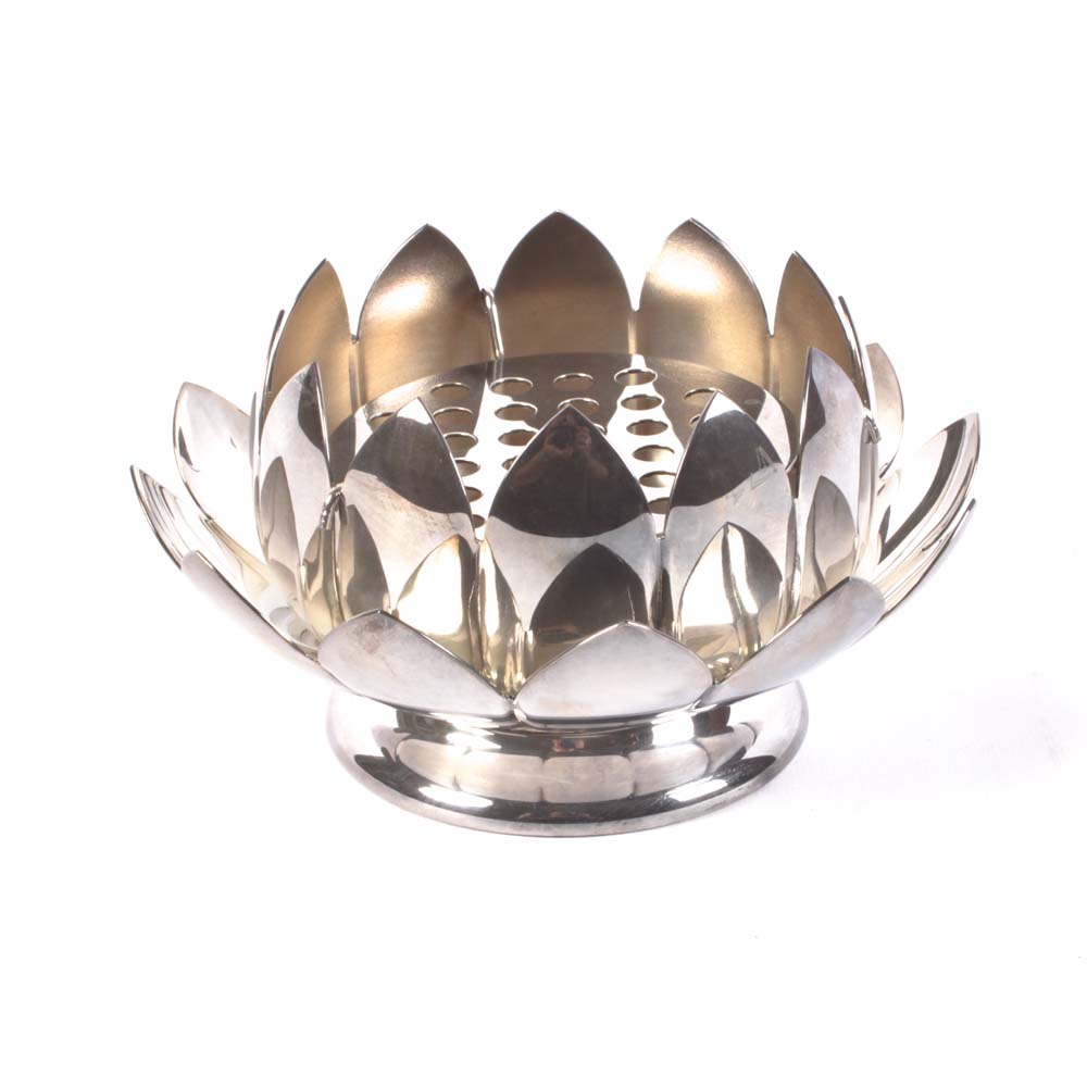 Plated Silver Serveware and Trays featuring Reed & Barton