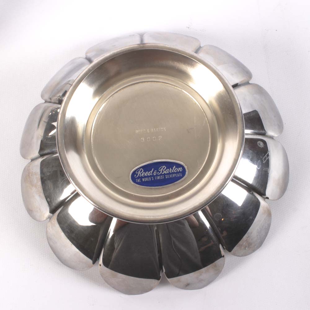 Plated Silver Serveware and Trays featuring Reed & Barton