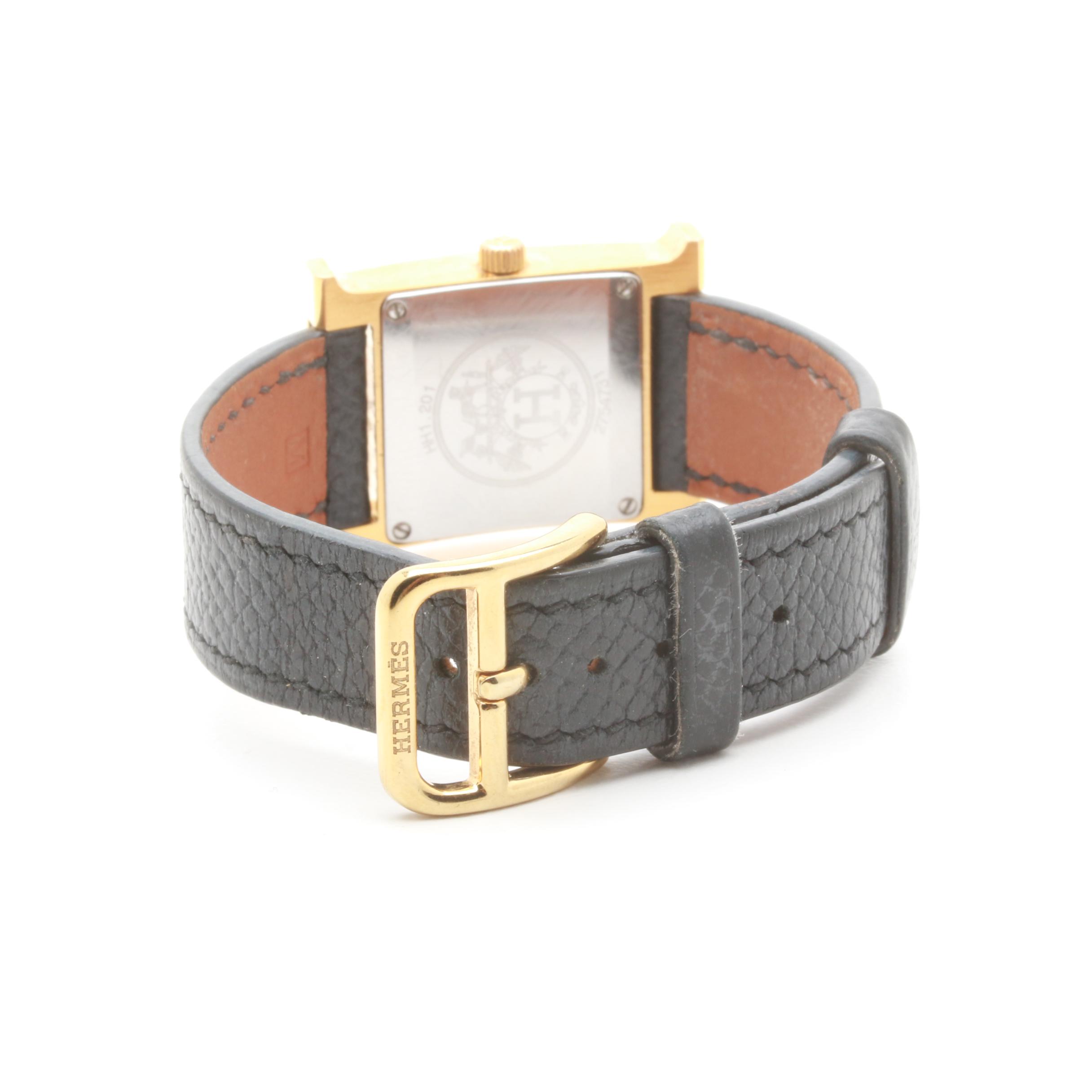 Hermes Model HH1.201 Stainless Steel Watch