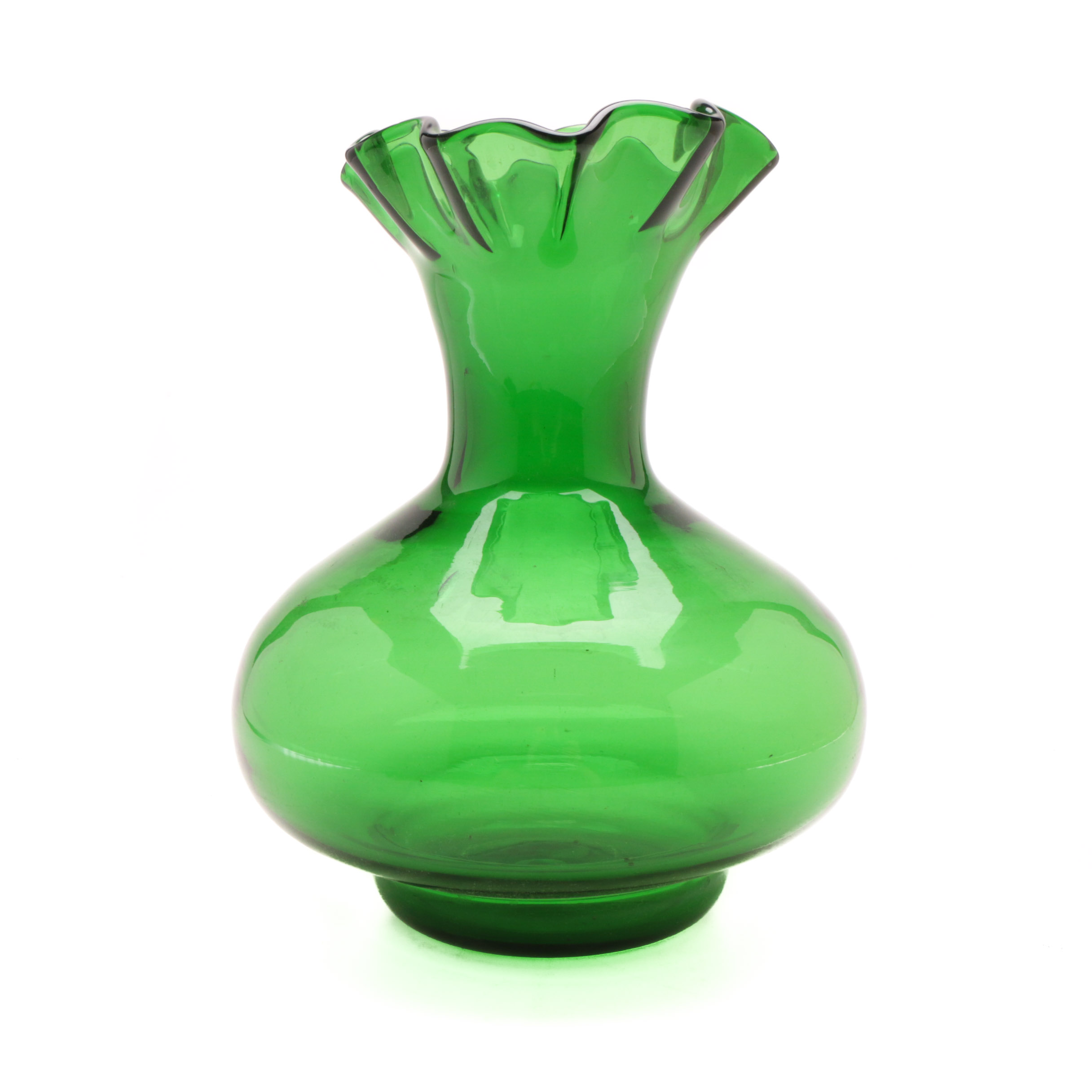 Large Vintage Hand Blown Vase