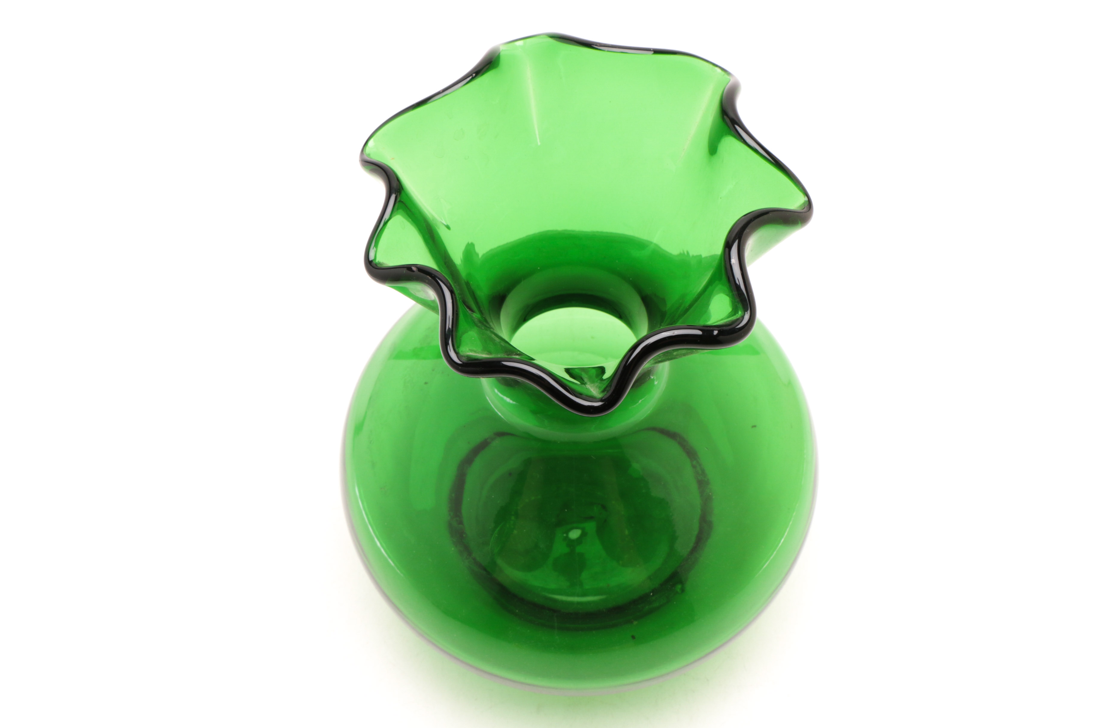 Large Vintage Hand Blown Vase