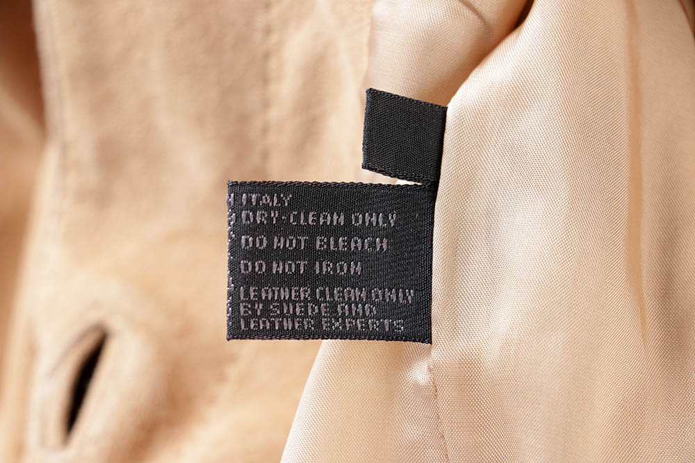 Women's Prada Belted Khaki Suede Leather Jacket