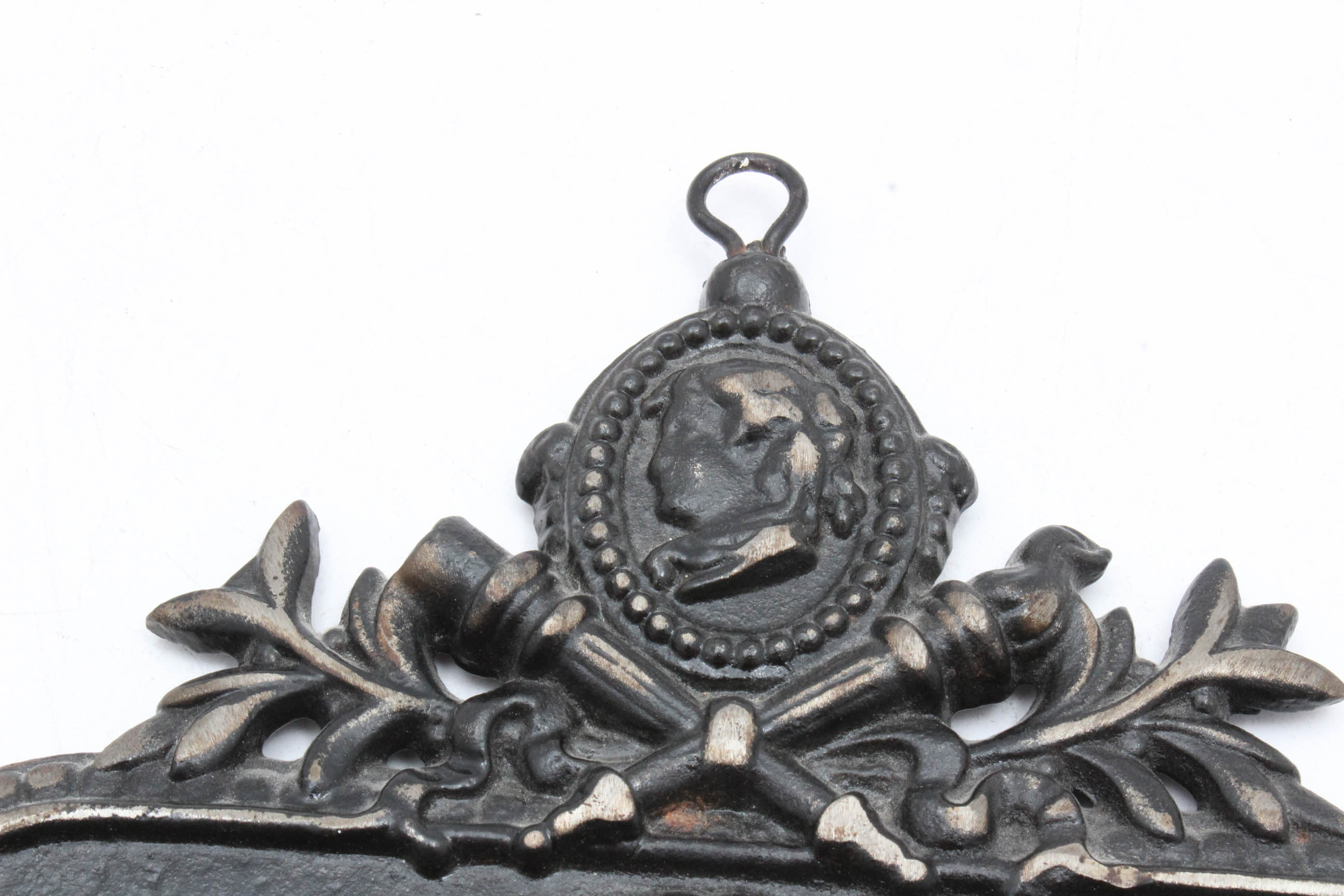 French Cast Iron Wall Letter Holder