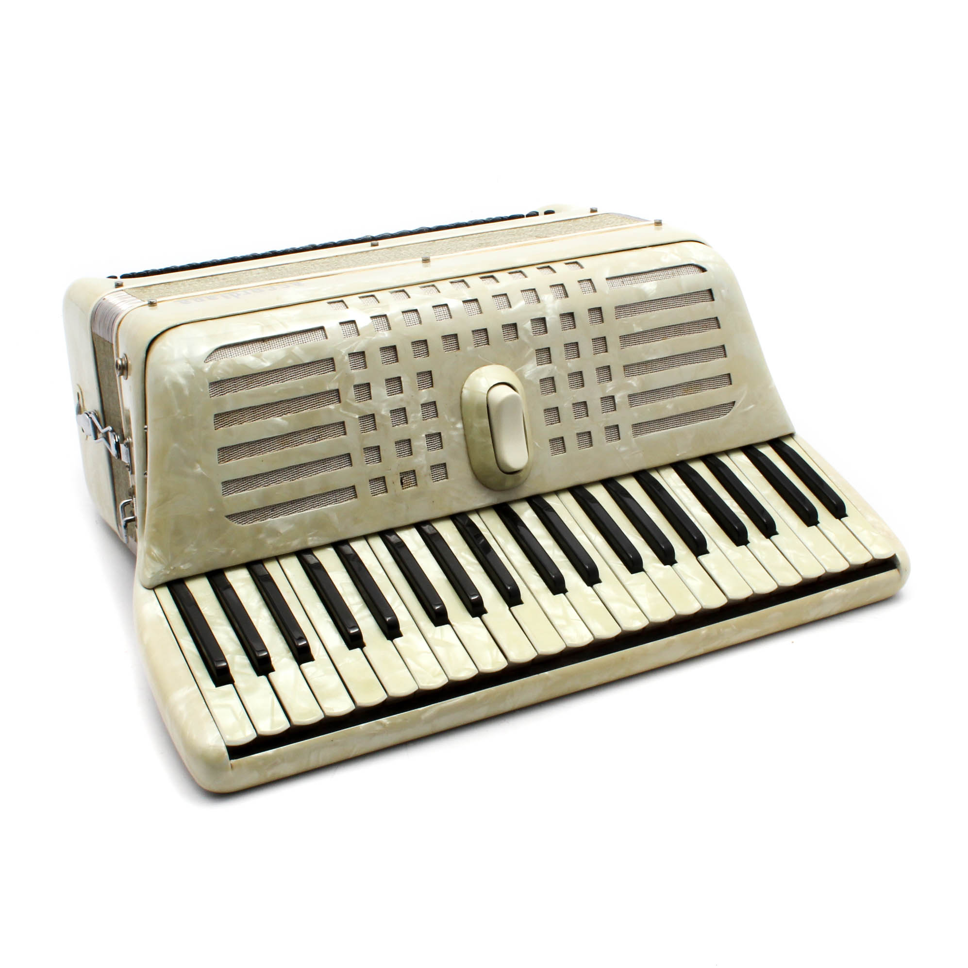 Vintage Italian Excelsior Accordiana 240 Accordion with Case