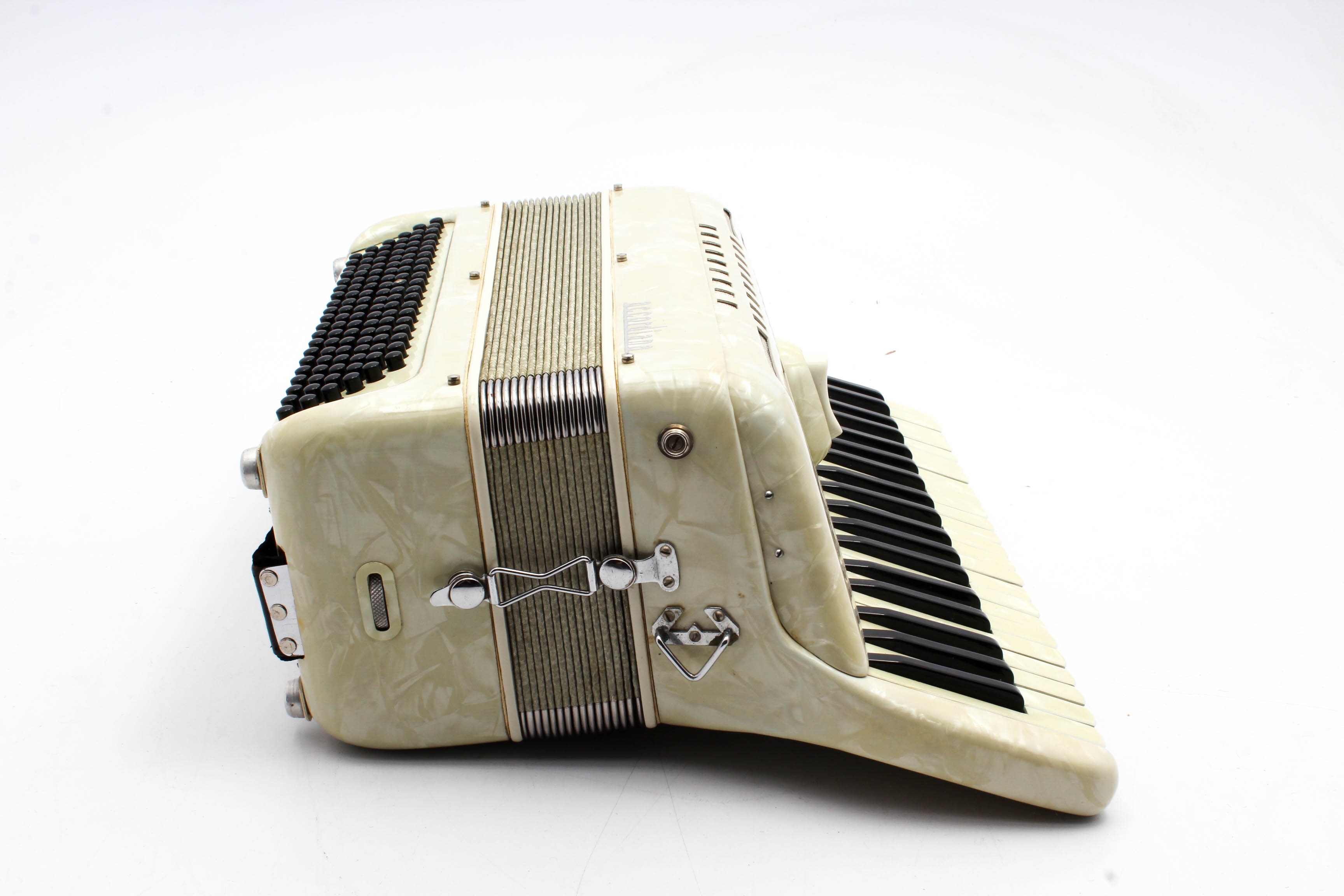 Vintage Italian Excelsior Accordiana 240 Accordion with Case