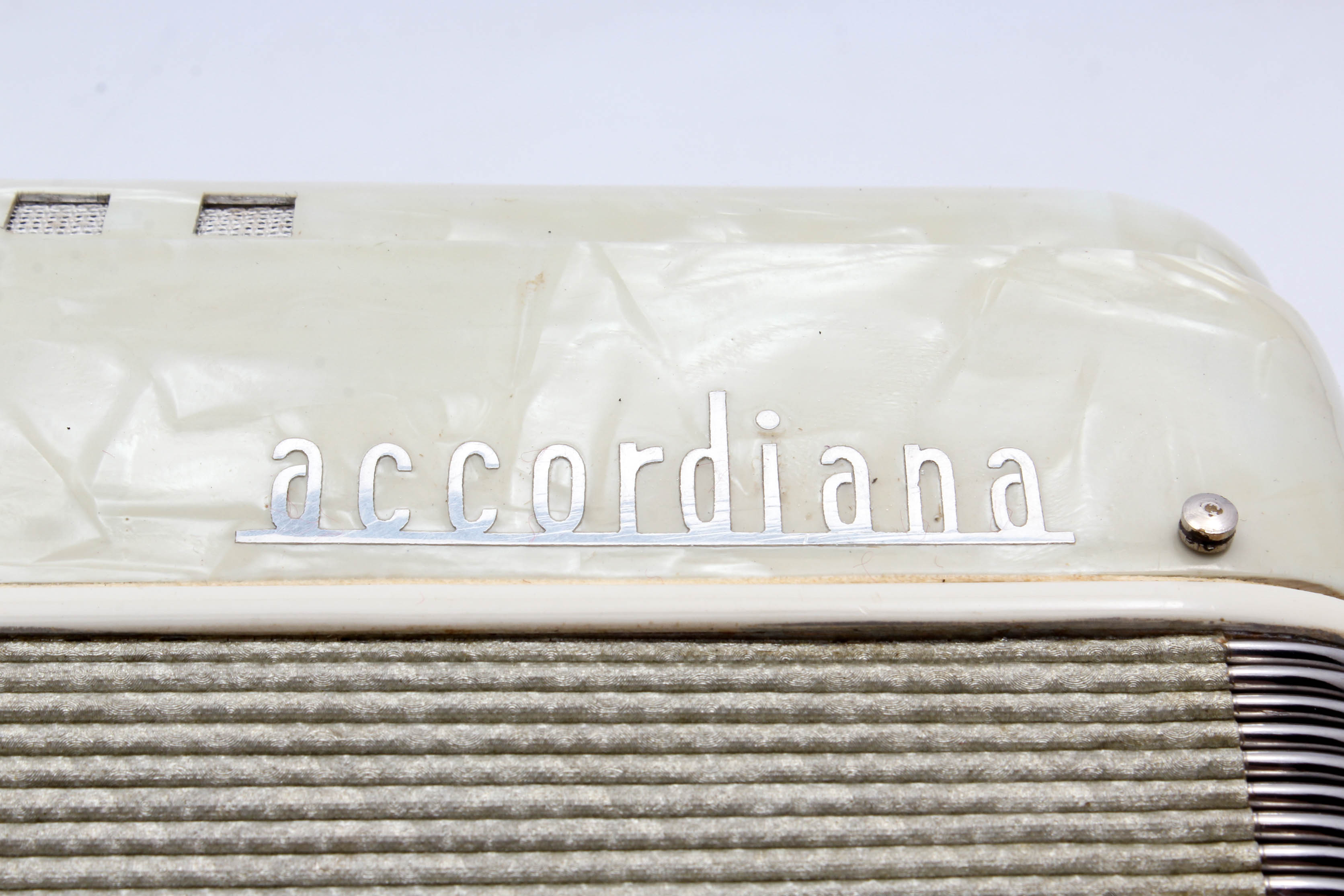Vintage Italian Excelsior Accordiana 240 Accordion with Case