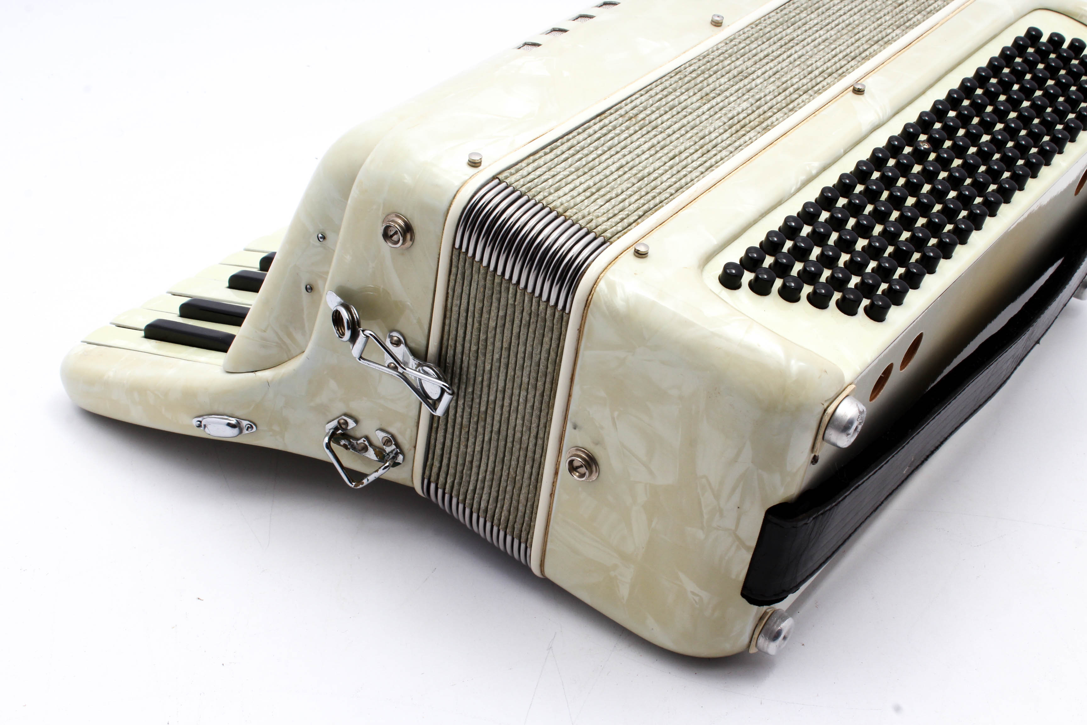 Vintage Italian Excelsior Accordiana 240 Accordion with Case