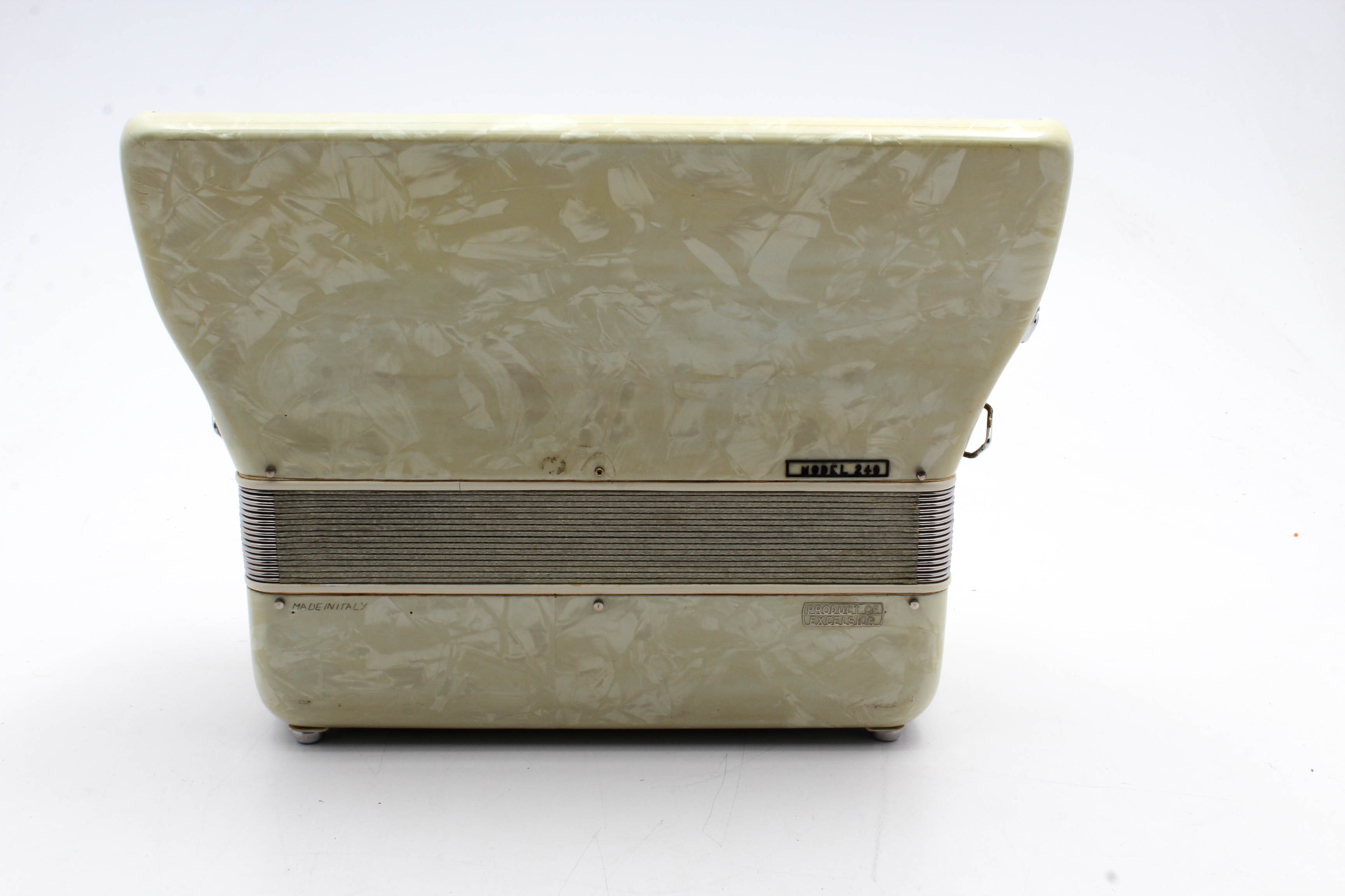 Vintage Italian Excelsior Accordiana 240 Accordion with Case