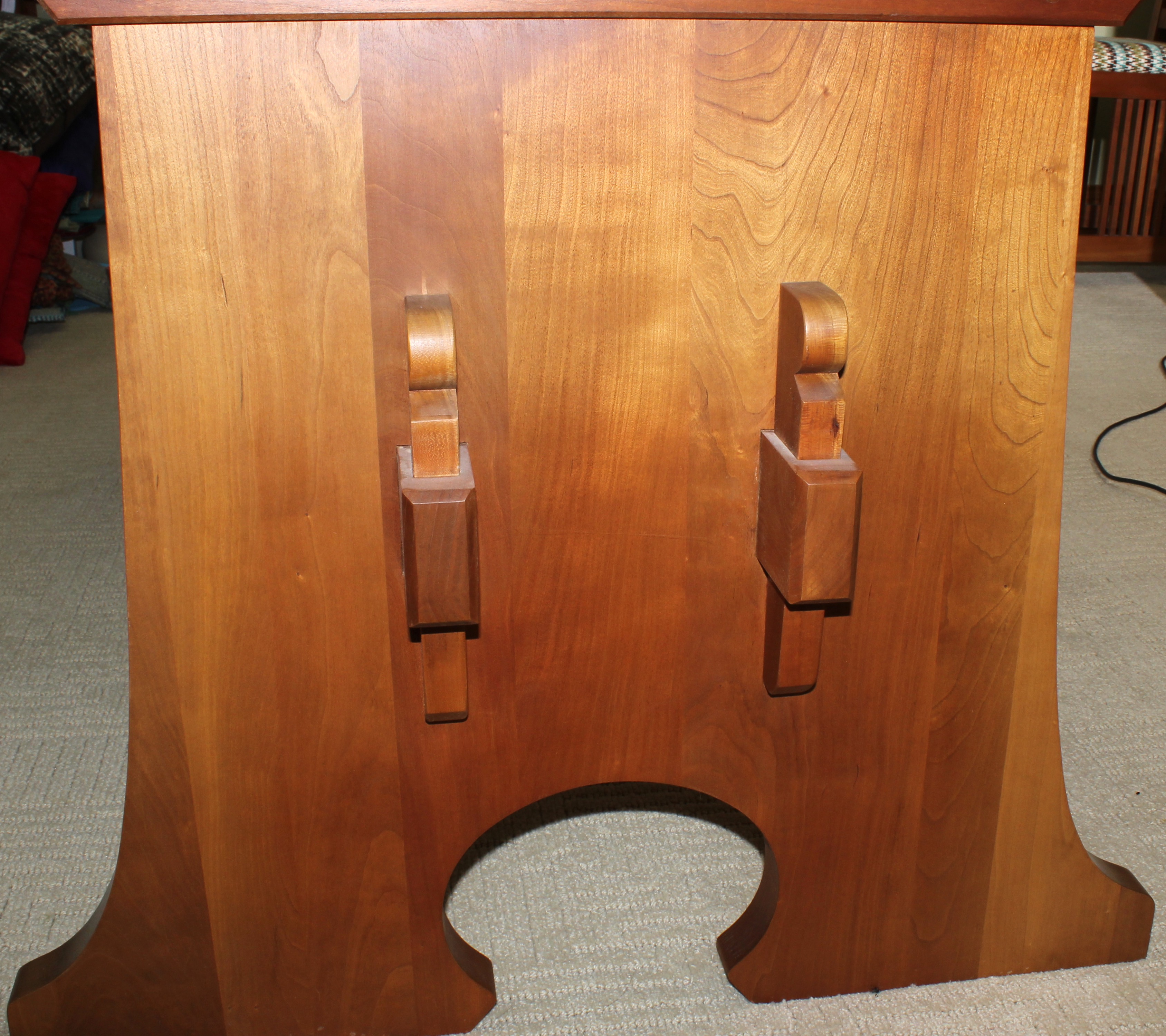 Stickley Mission Style Cherry Dining Table with Eight Chairs