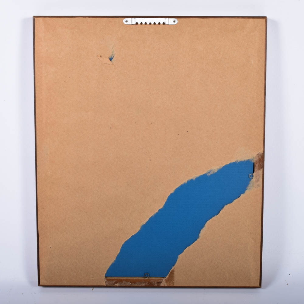 Framed Cross-Stitch Nursery Textiles