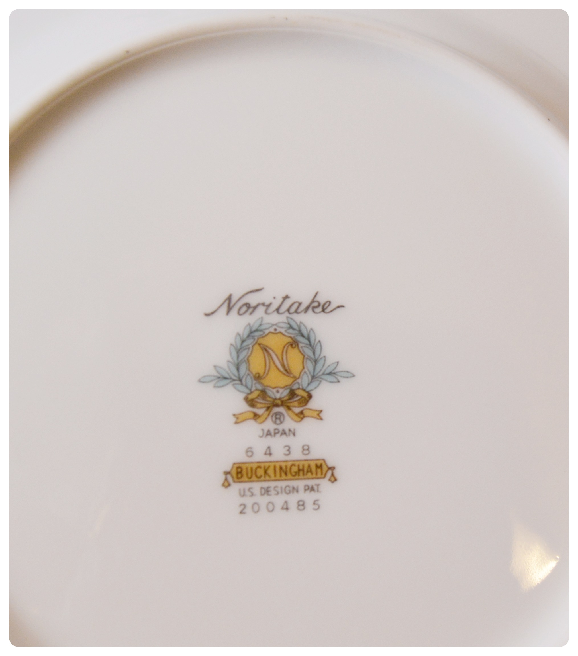 Noritake "Buckingham" Porcelain Dinnerware