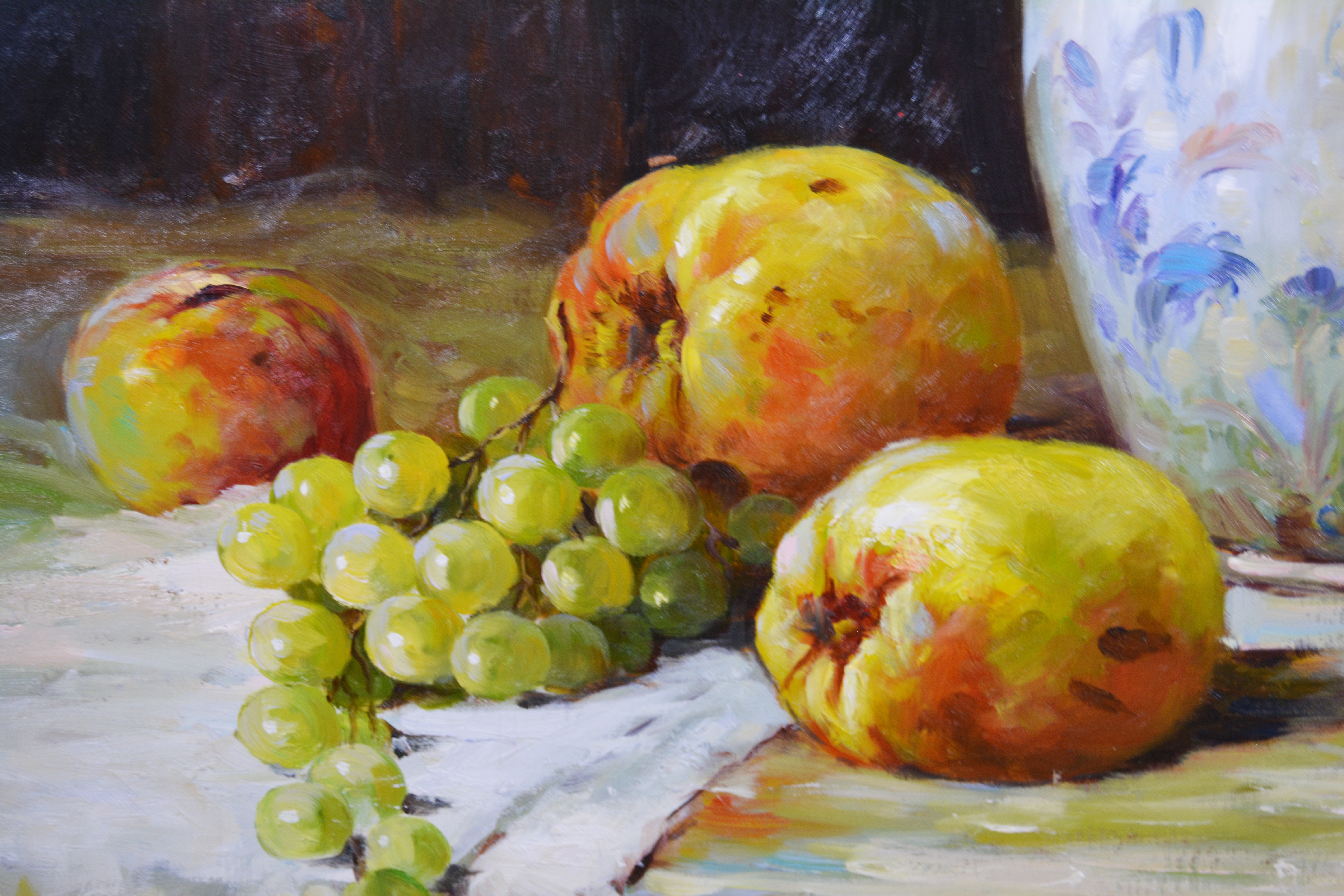 Jonathan Liam Original Oil Painting of Floral Still Life