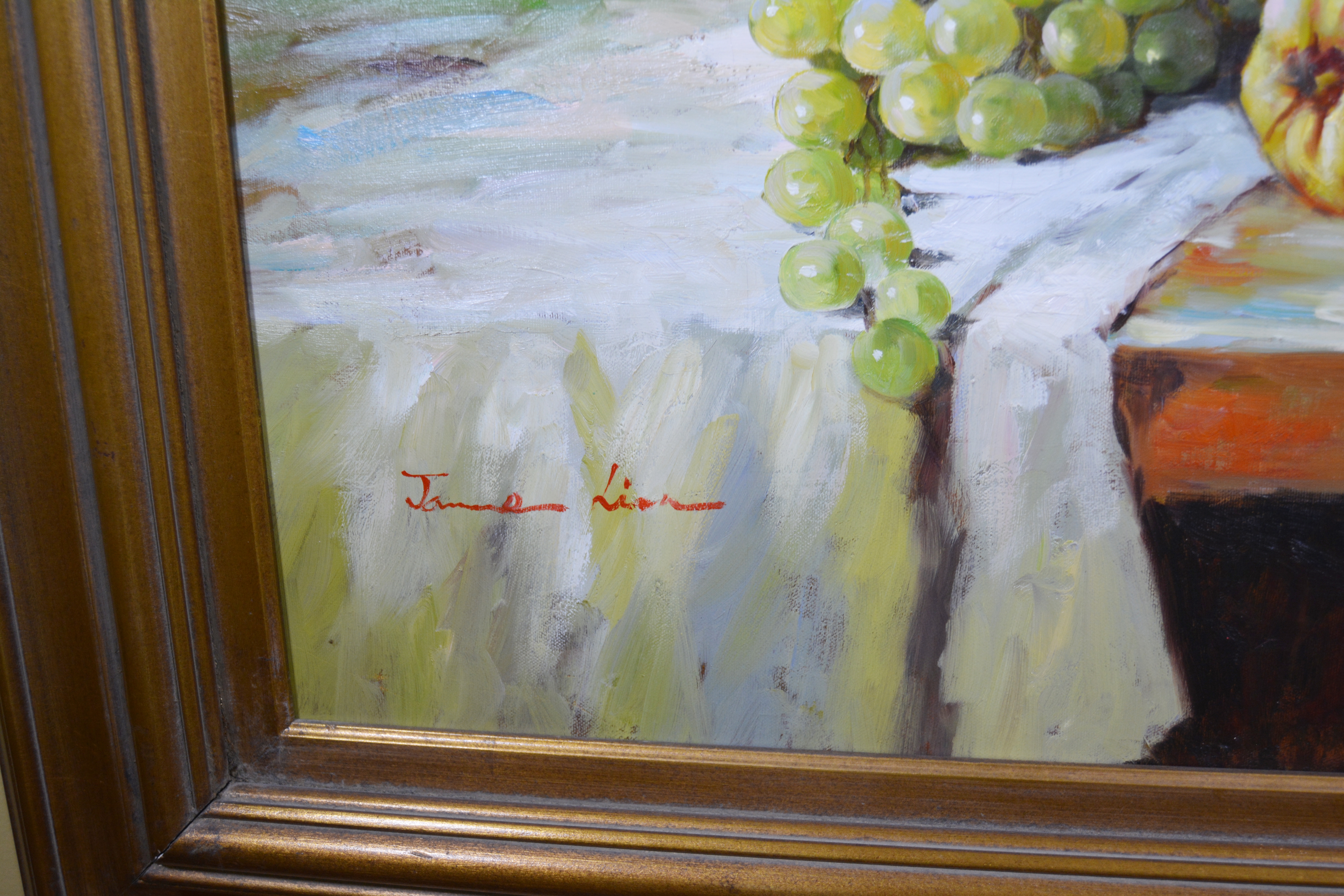 Jonathan Liam Original Oil Painting of Floral Still Life