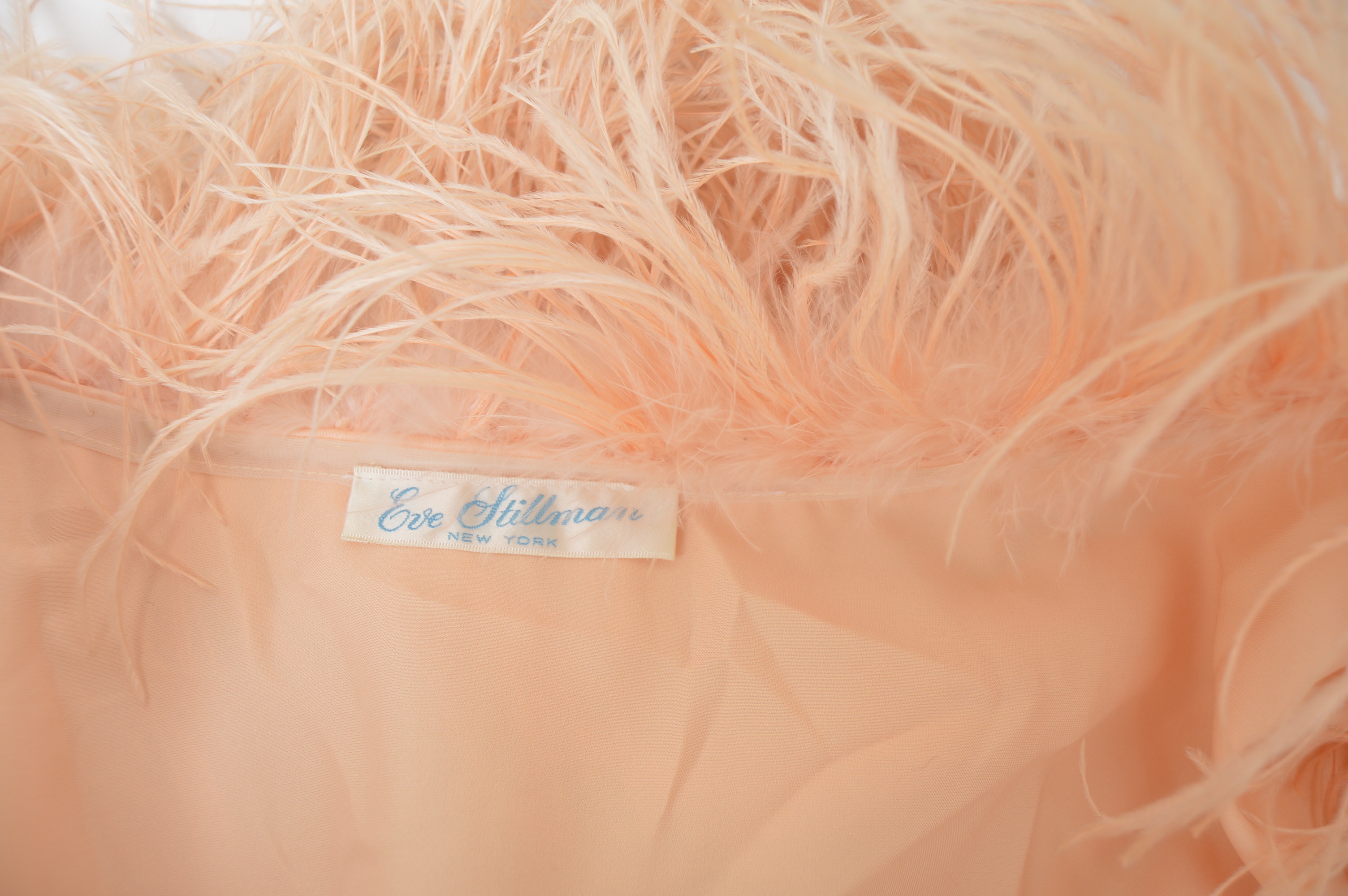 Pair of Vintage Marabou Feather-Trimmed Robes Including Valentino Intimo