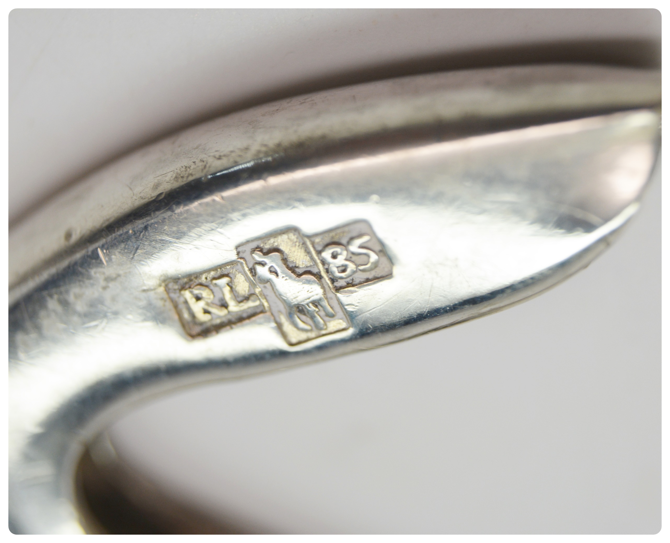 Sterling Silver Ralph Lauren Belt Buckle and Tab