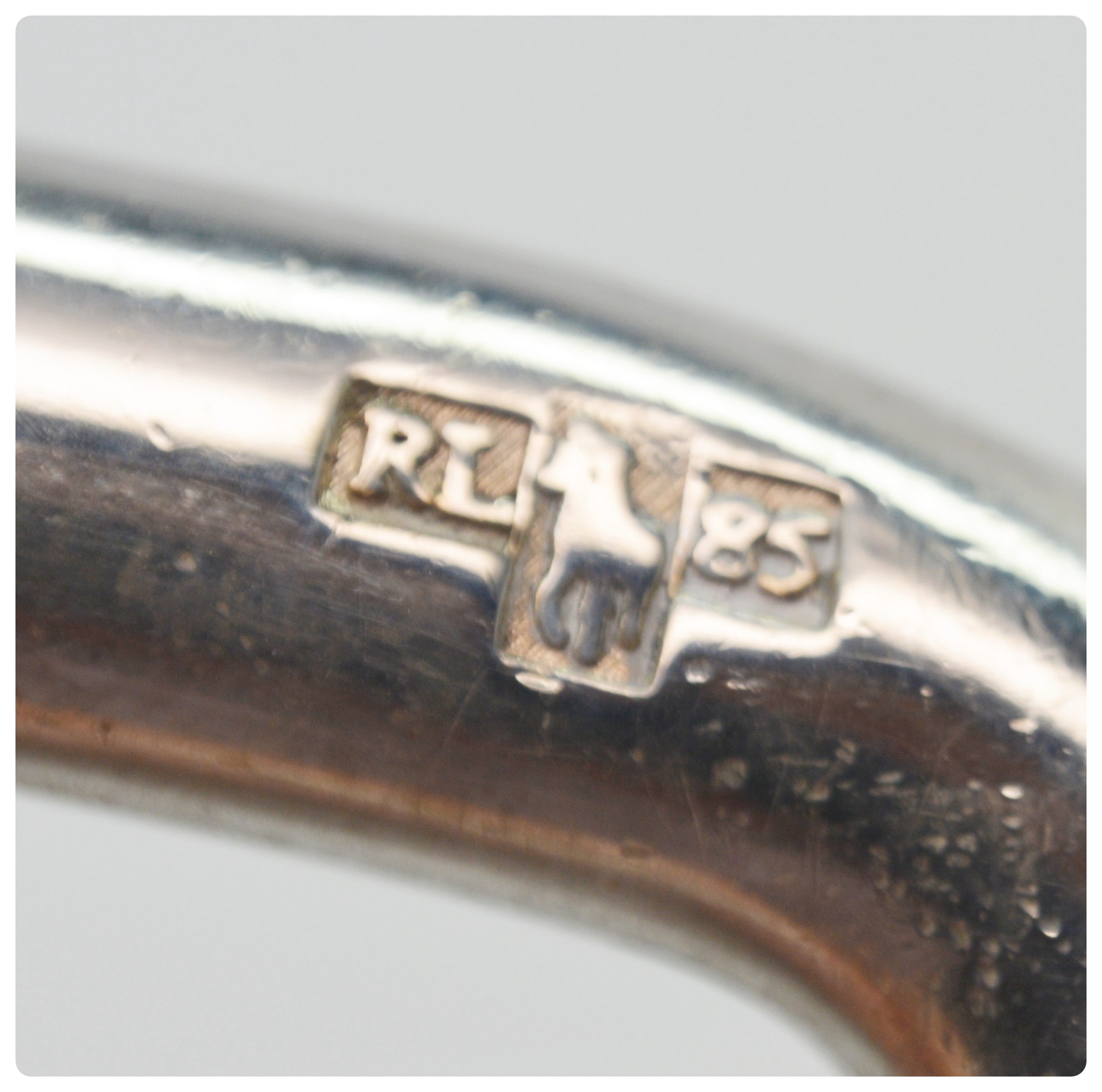 Sterling Silver Ralph Lauren Belt Buckle and Tab