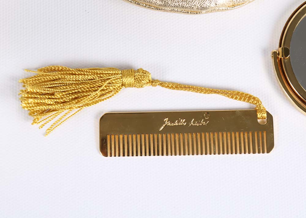 Judith Leiber Austrian Crystal Serpent Minaudière Evening Clutch Purse