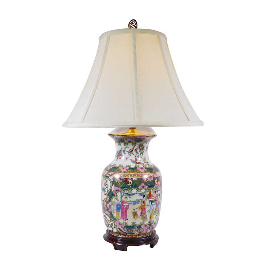 Chinese Porcelain Vase Table Lamp