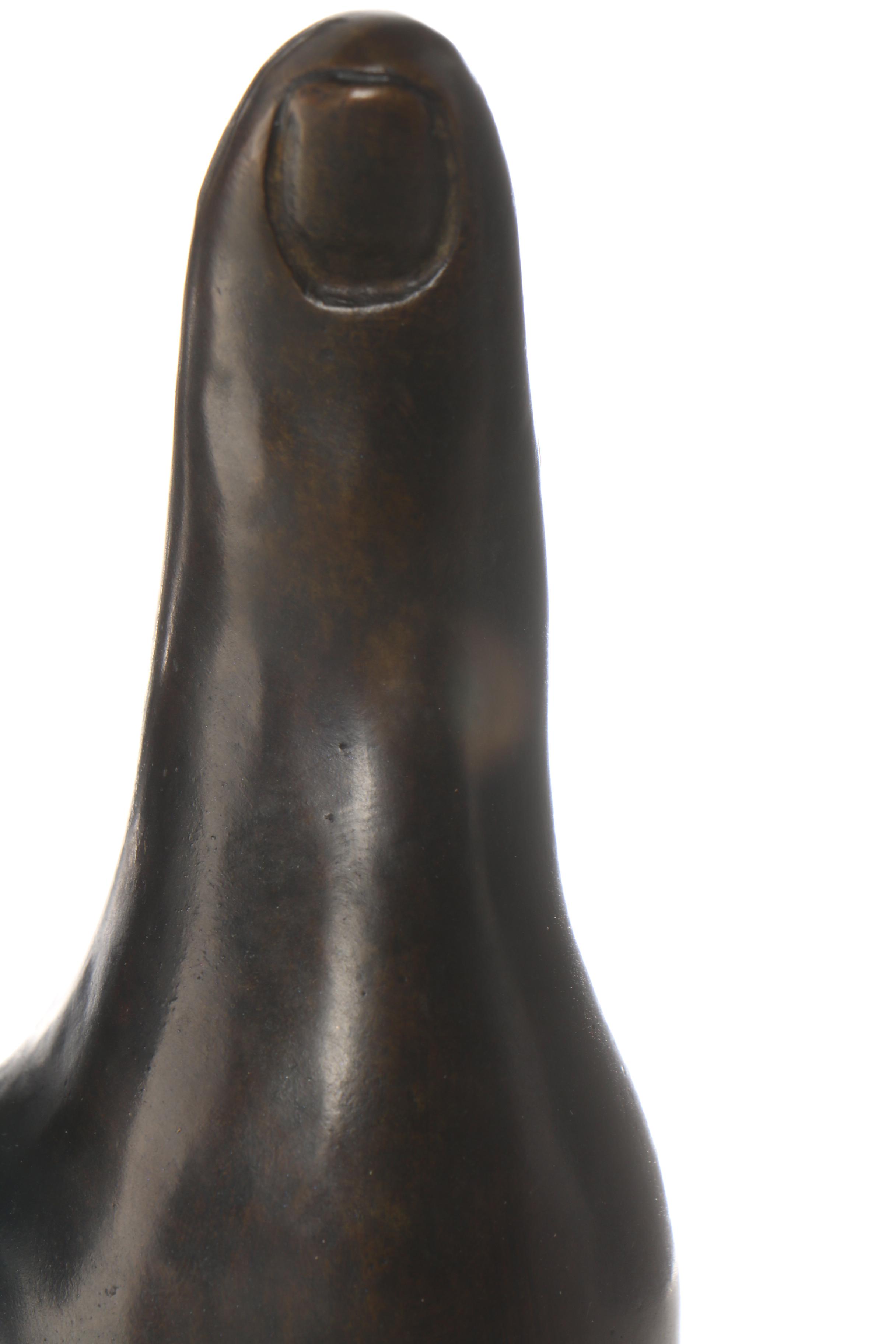 Fernando Botero Limited Edition Bronze Sculpture "The Hand"