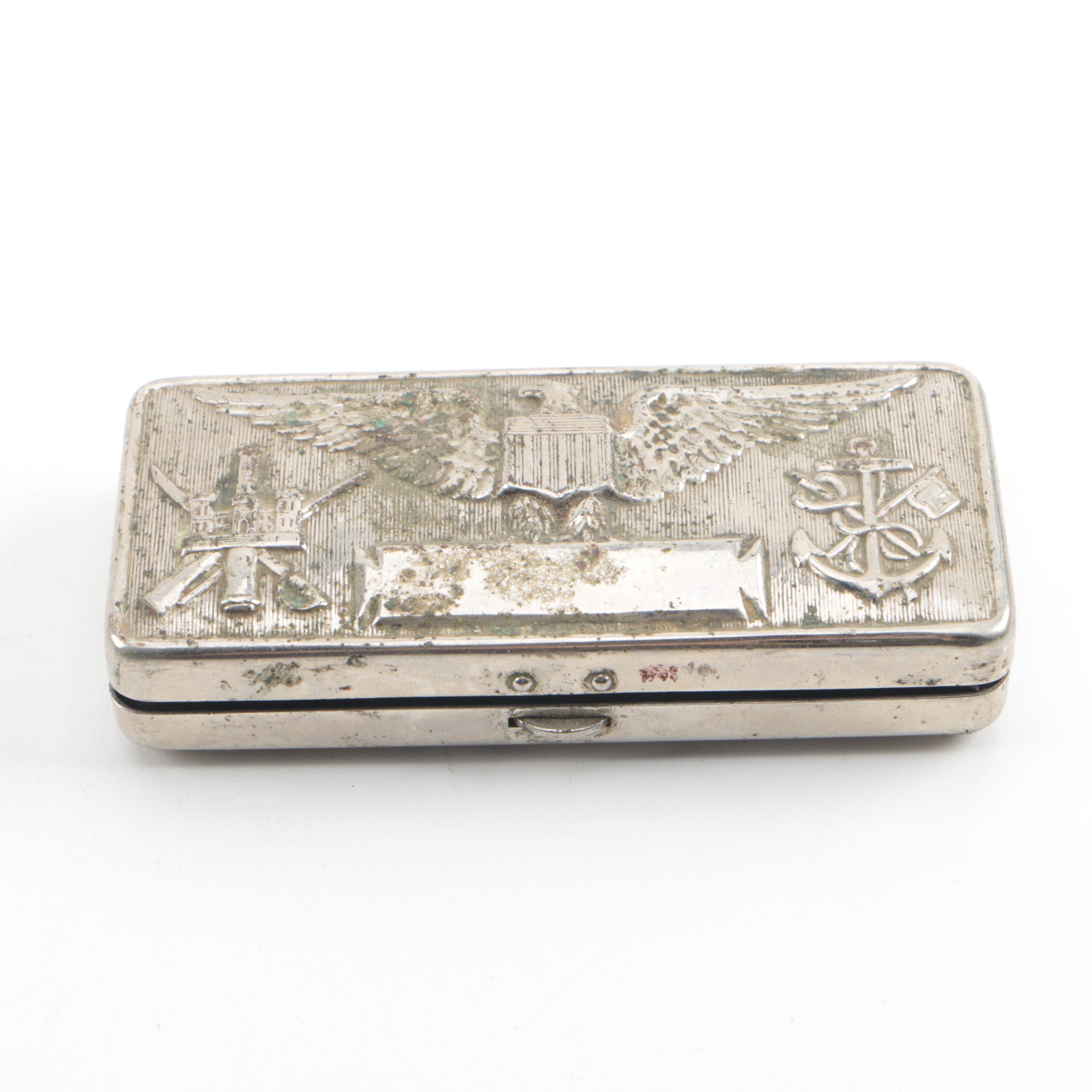 C. 1930s Sweedo Safety Razor and Embossed Case