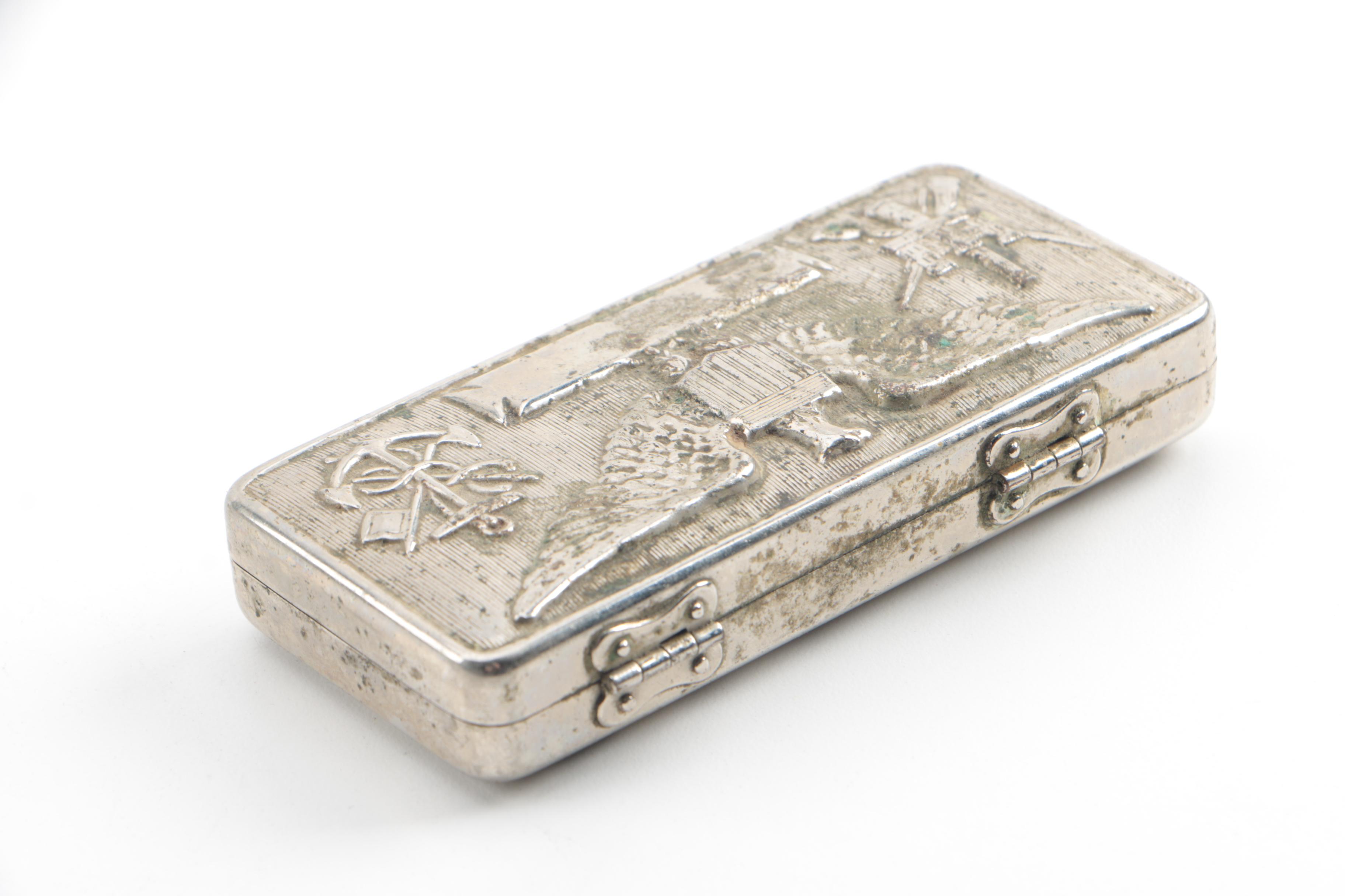 C. 1930s Sweedo Safety Razor and Embossed Case