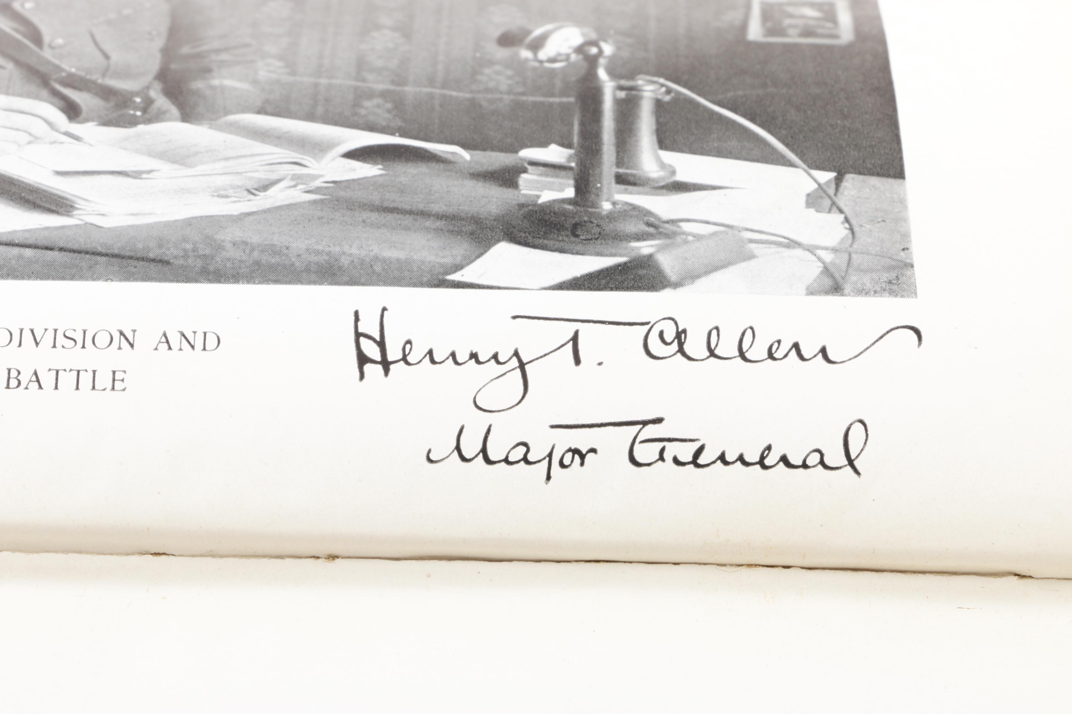 "History of the 90th Division" and Vintage 90th Division Postcards