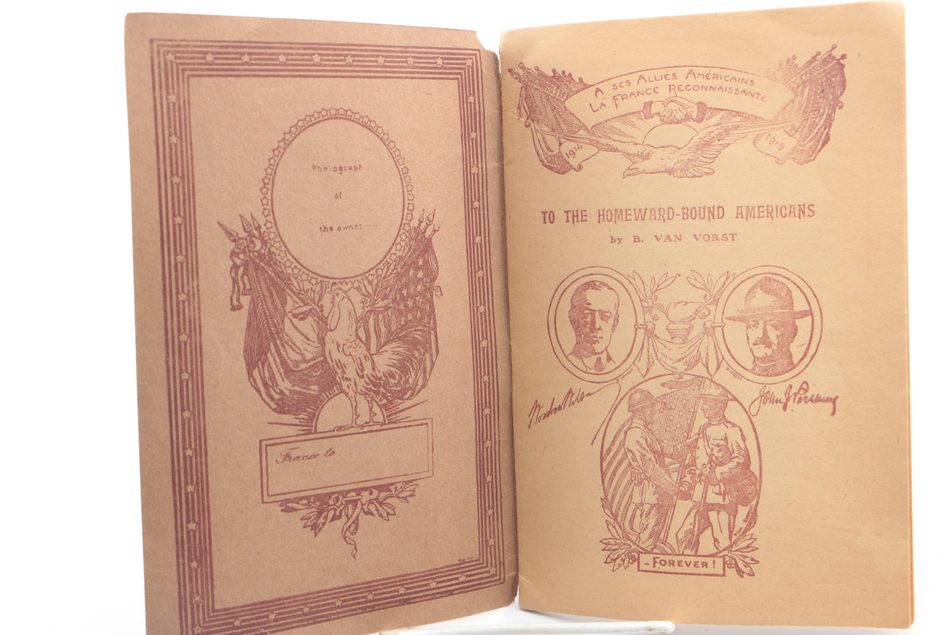 WWI American Dog Tags, Early 20th Century Postcard Books and More