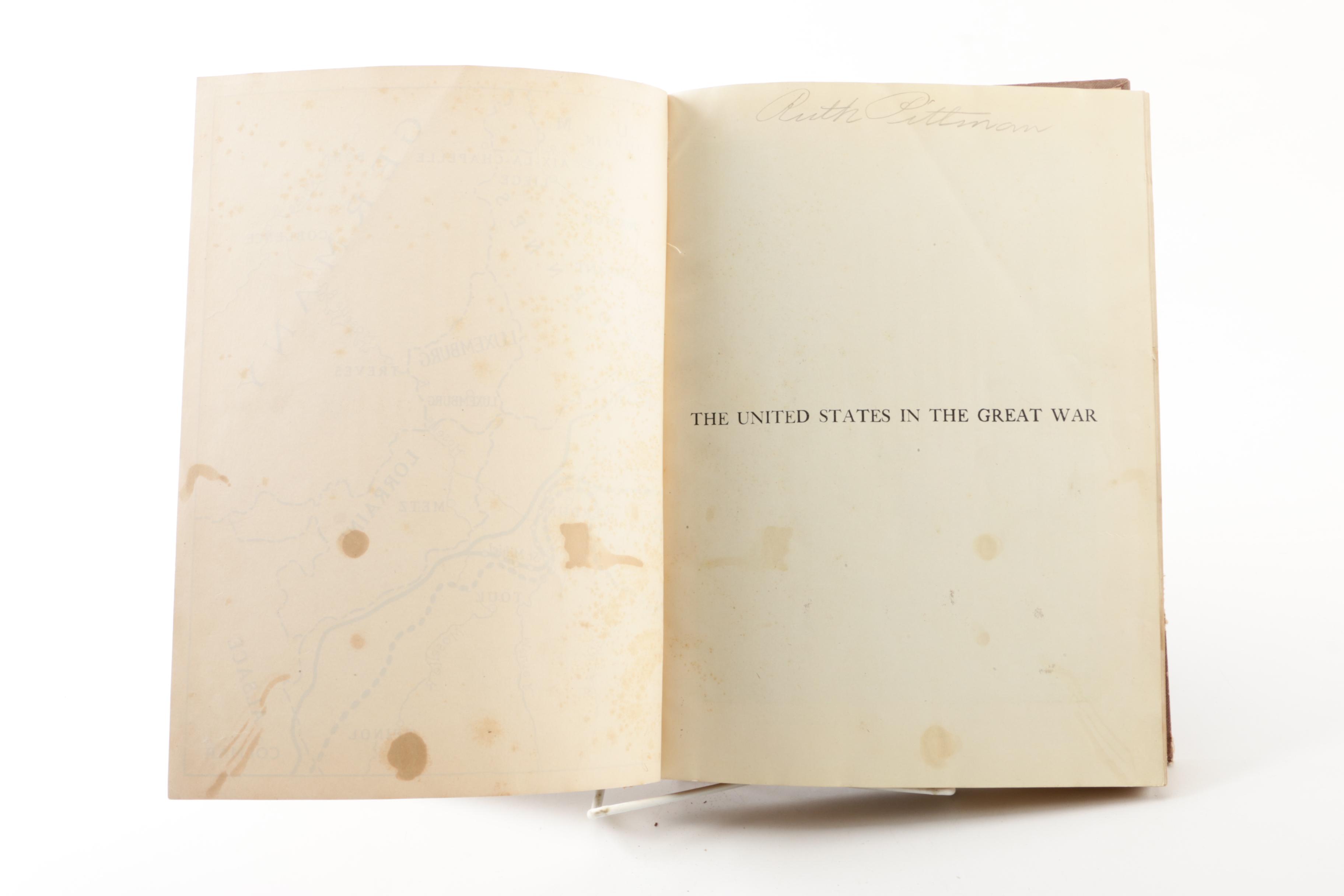 1919 "The United States in the Great War" by Willis J. Abbot