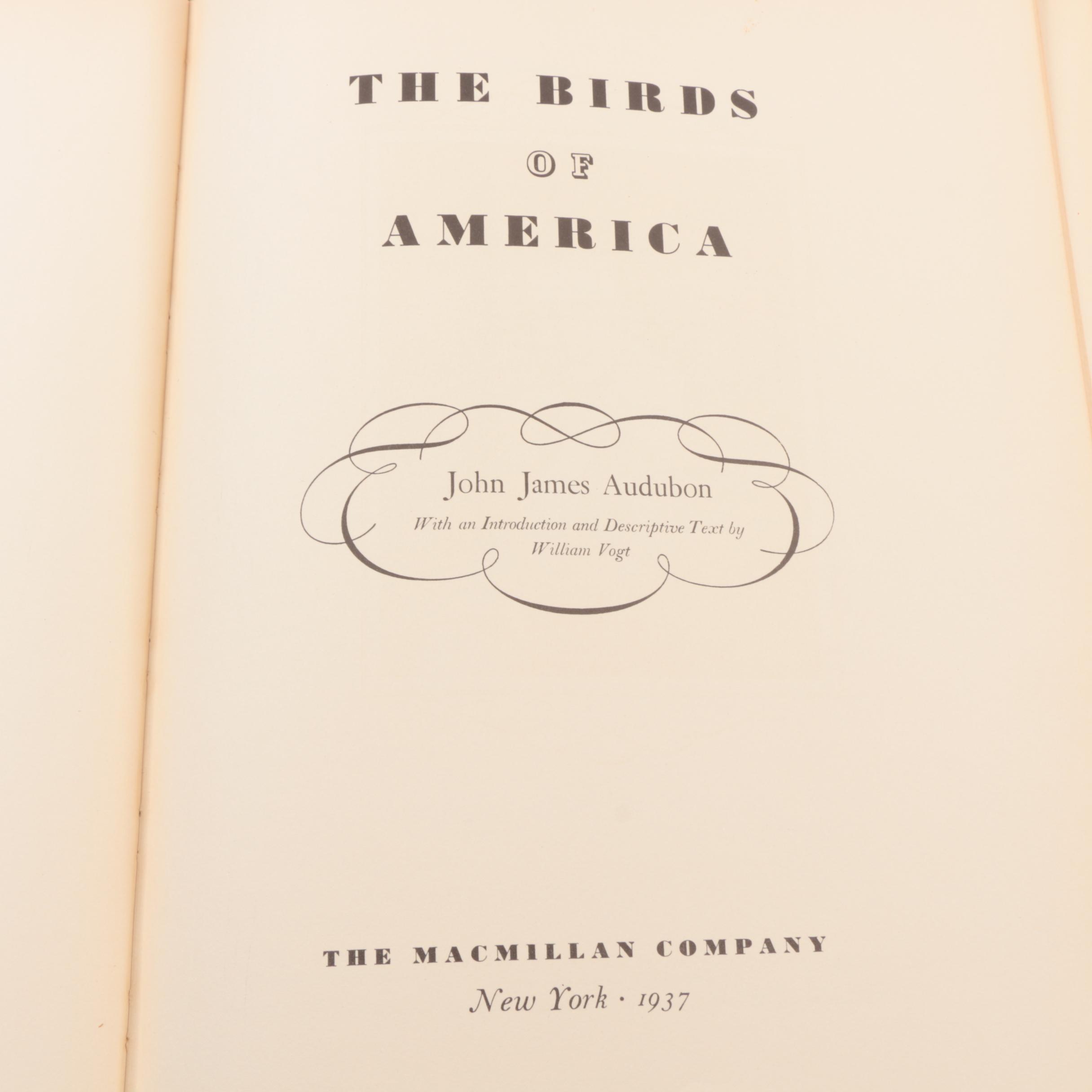 1937 "Birds of America" by John James Audubon