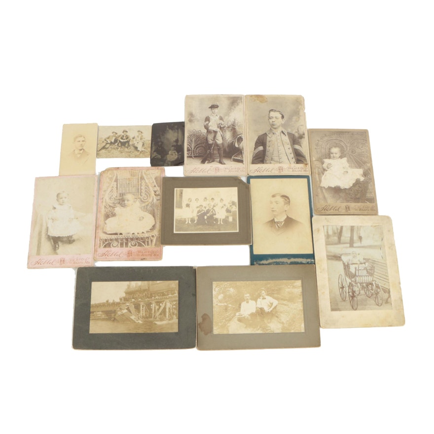 Antique Military and Family Photographs