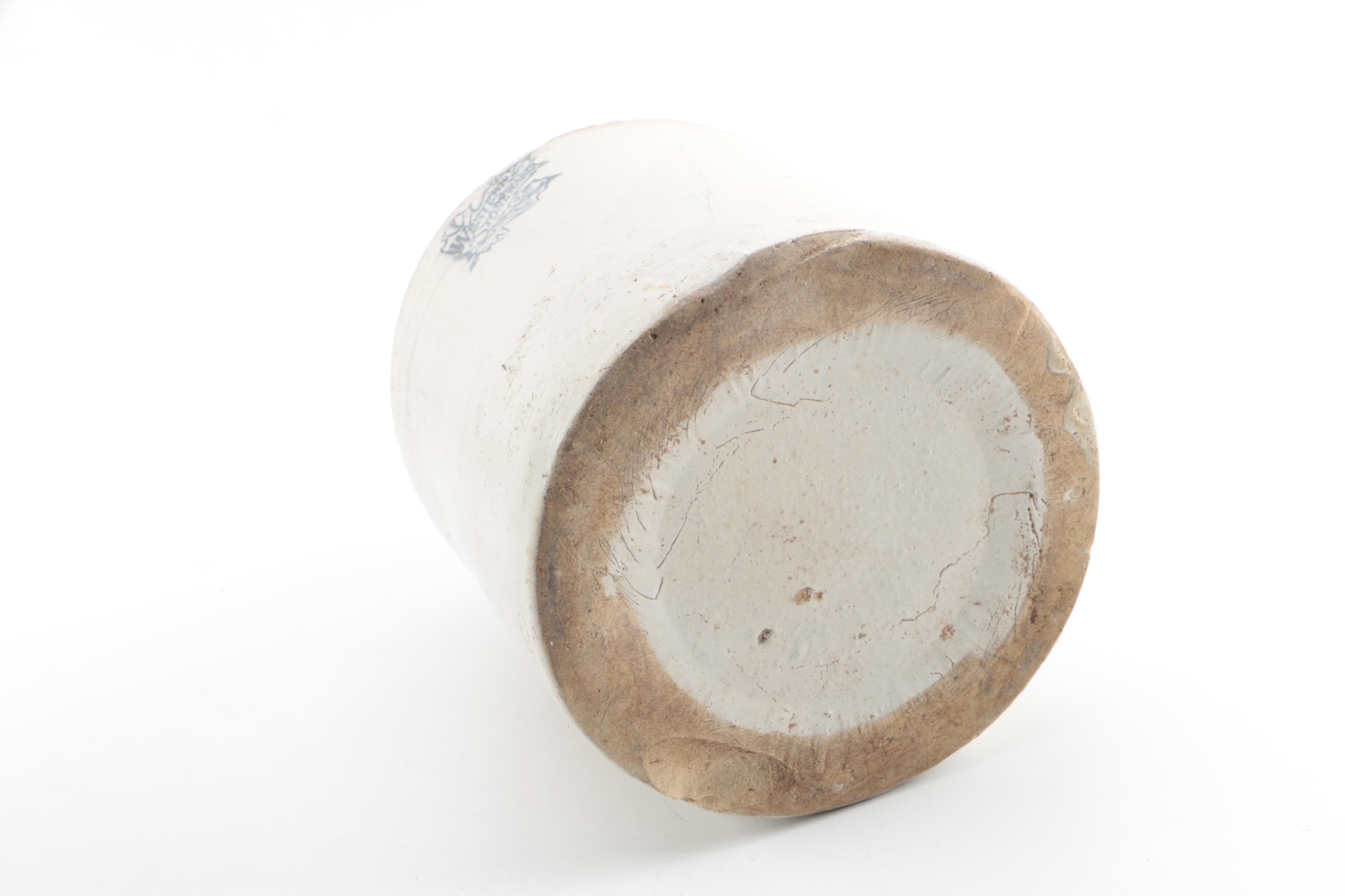 Vintage Western Stoneware Co. and Zapp's Whiskey Jugs