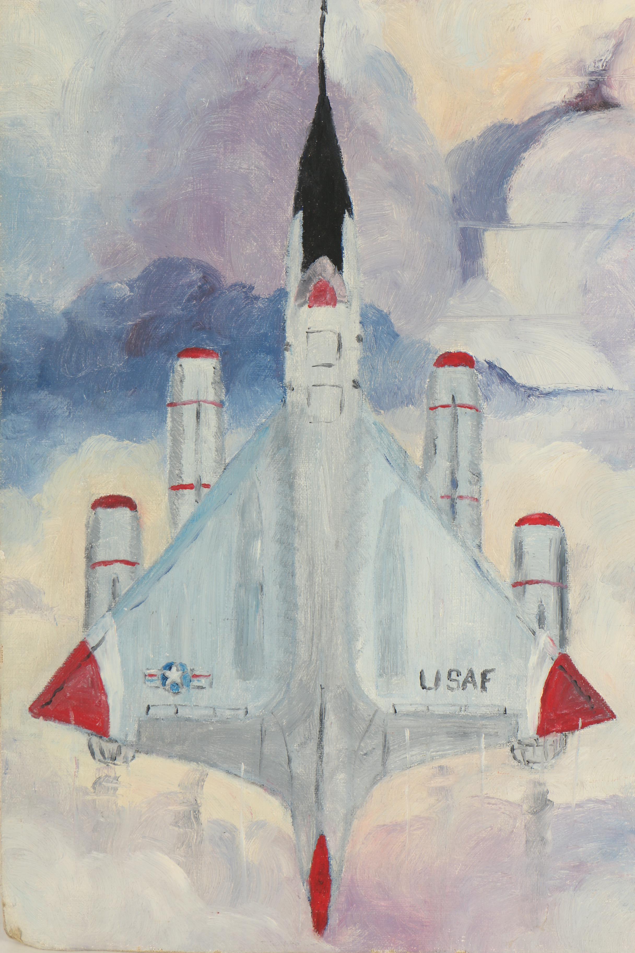 J. E. Dech Oil Painting