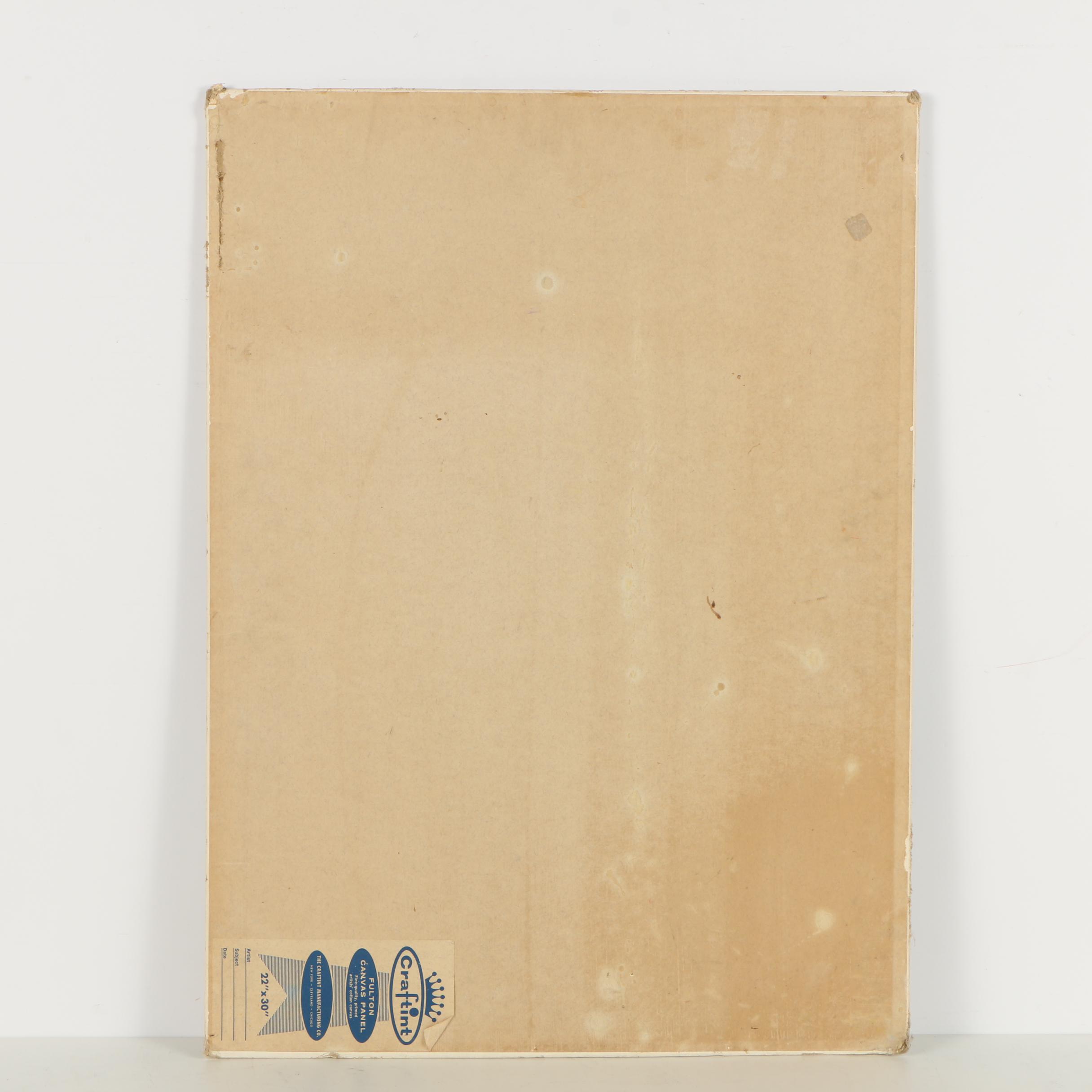 J. E. Dech Oil Painting