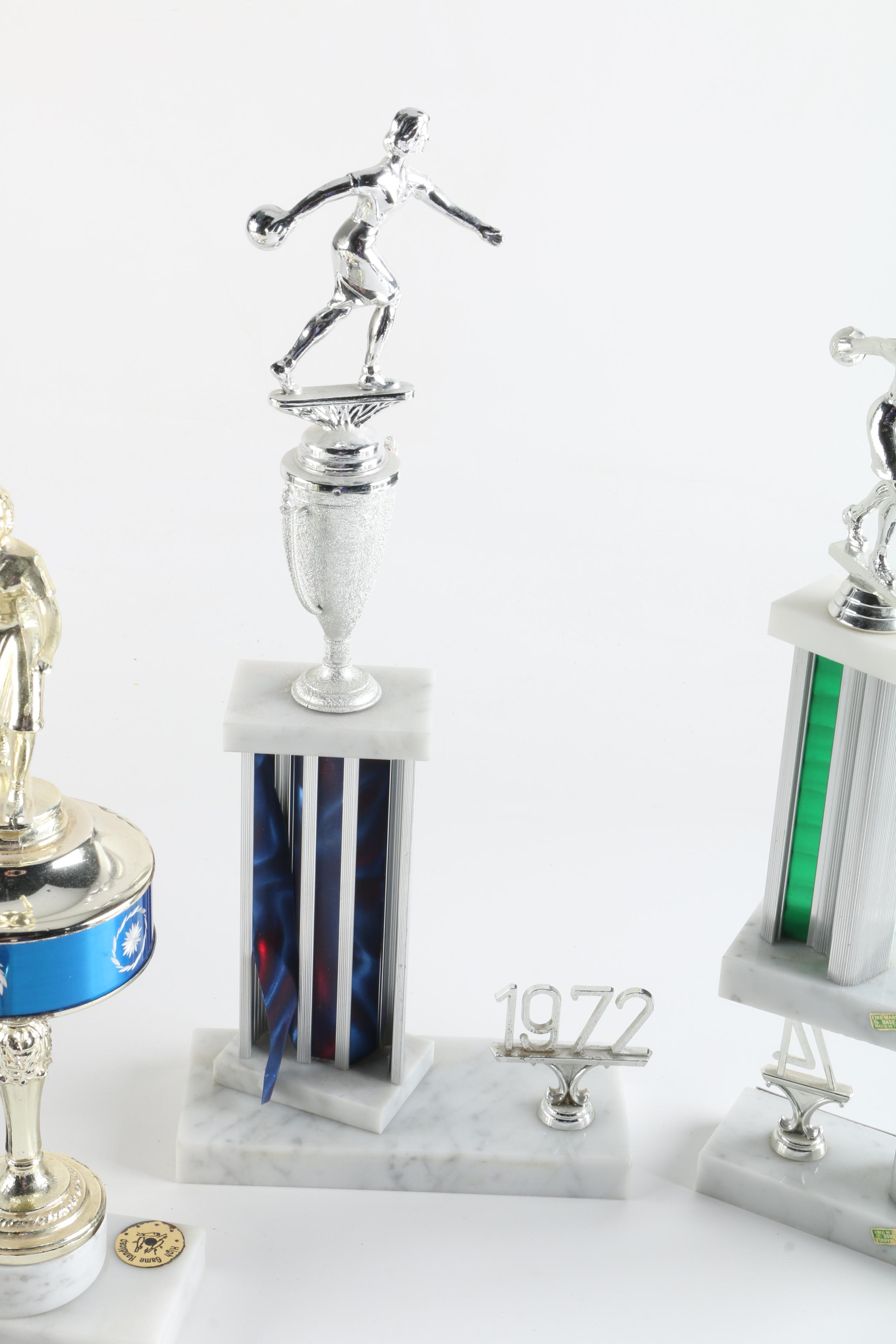 C. 1970s Bowling Trophies