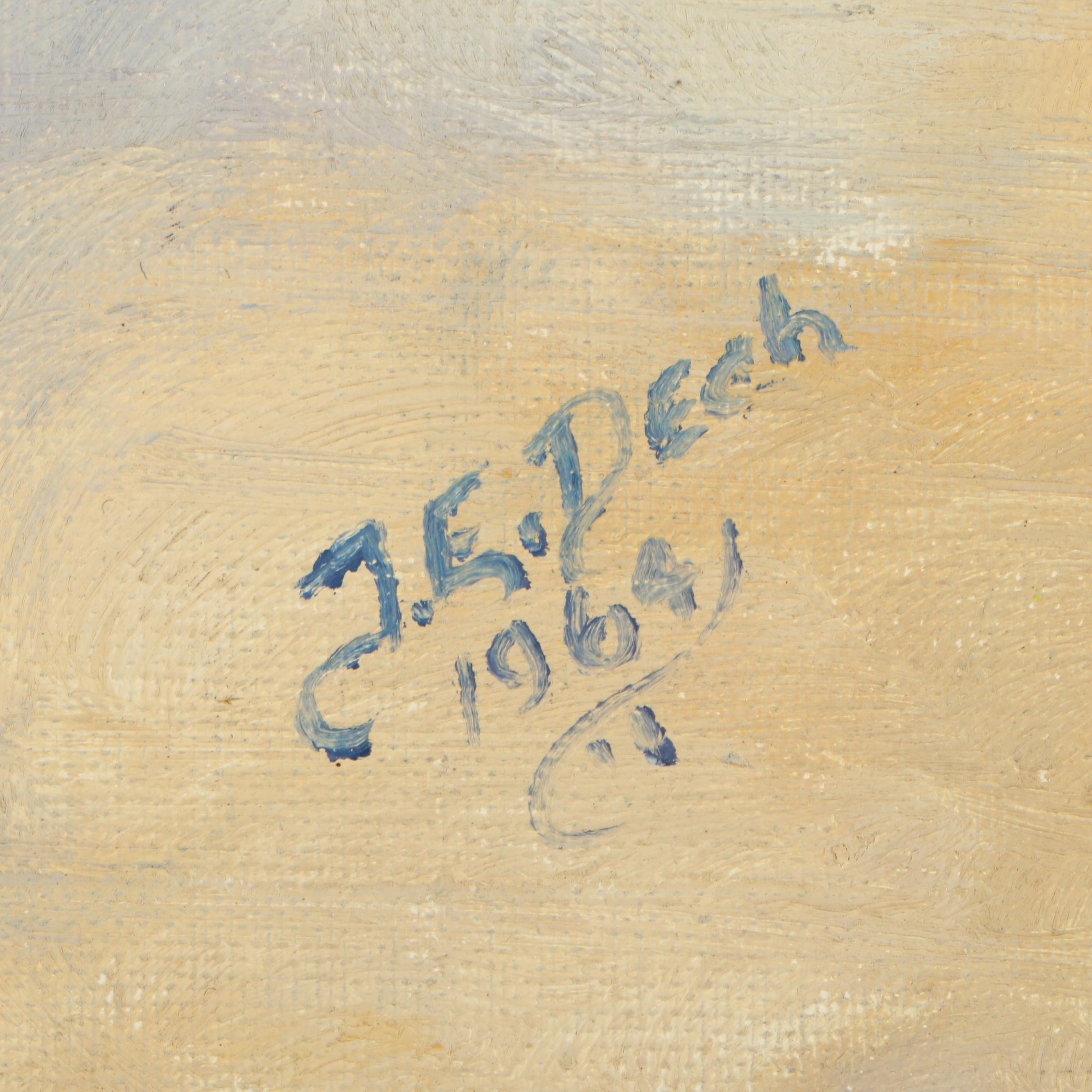 J. E. Dech Oil Painting