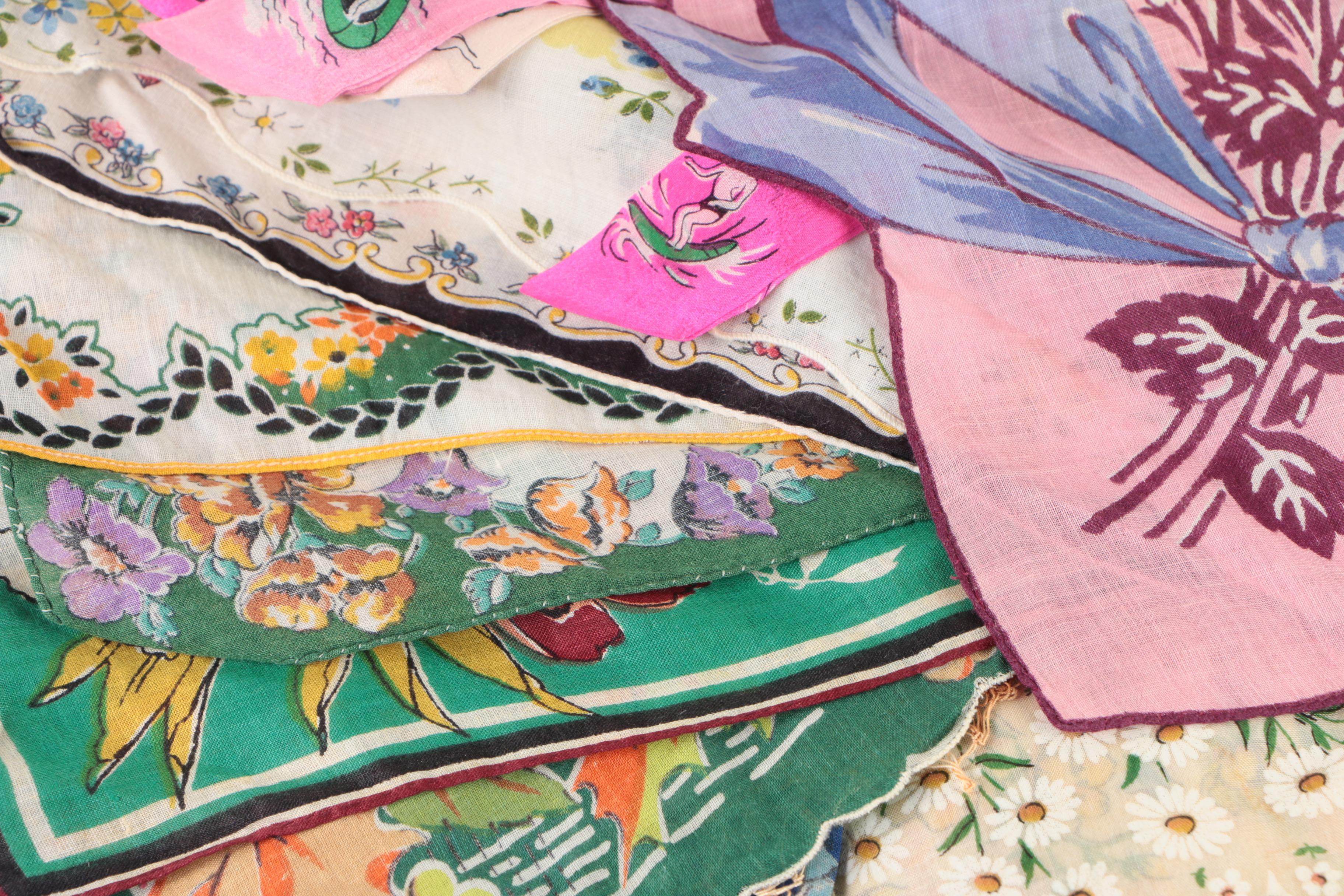 Vintage Doilies and Handkerchiefs